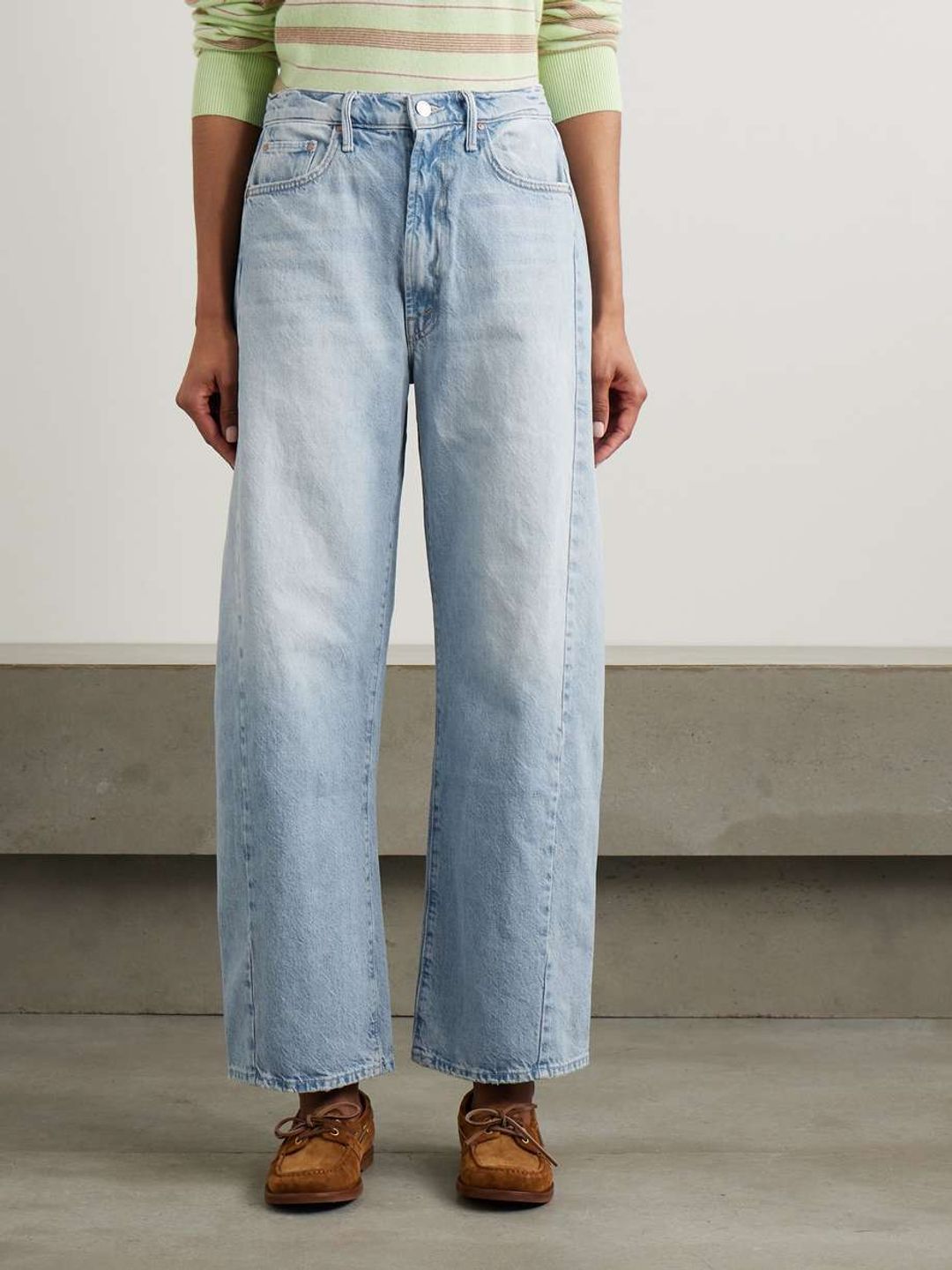 The Full-Pipe Flood high-rise tapered jeans #3