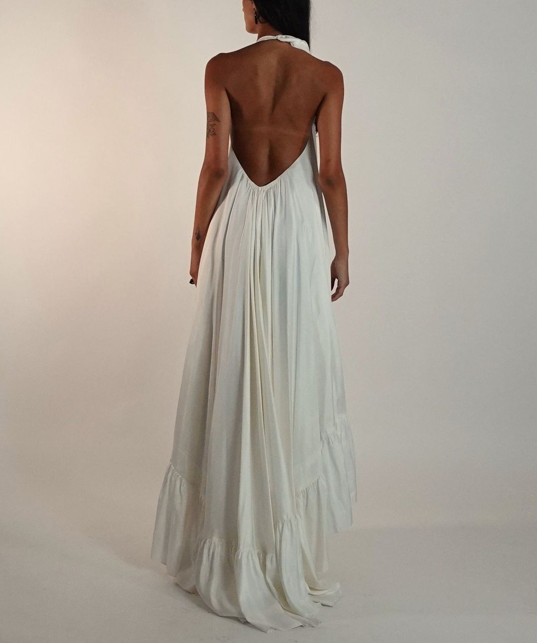Sadie Raw Silk Gown #16