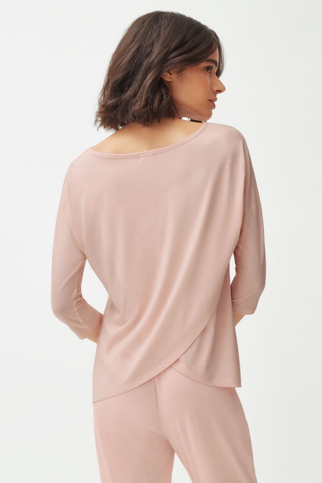 Organic Pima Drape-Back Top #16