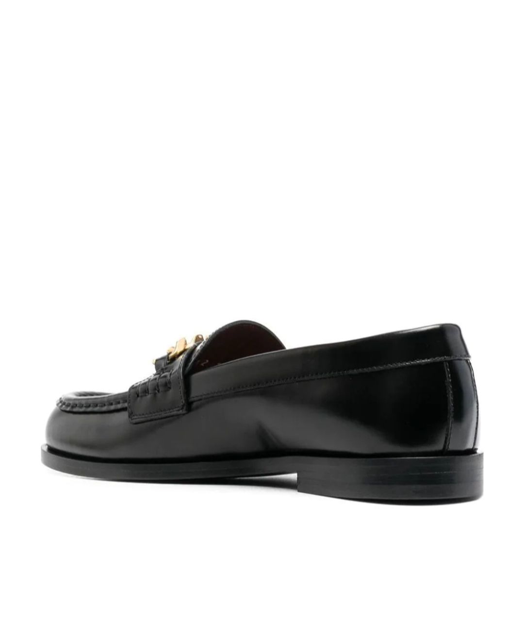 VCHAIN leather loafers in black #6