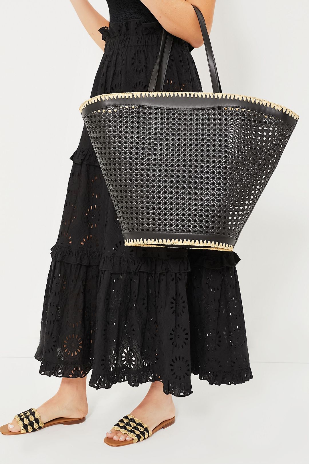 Black Ellie Tote