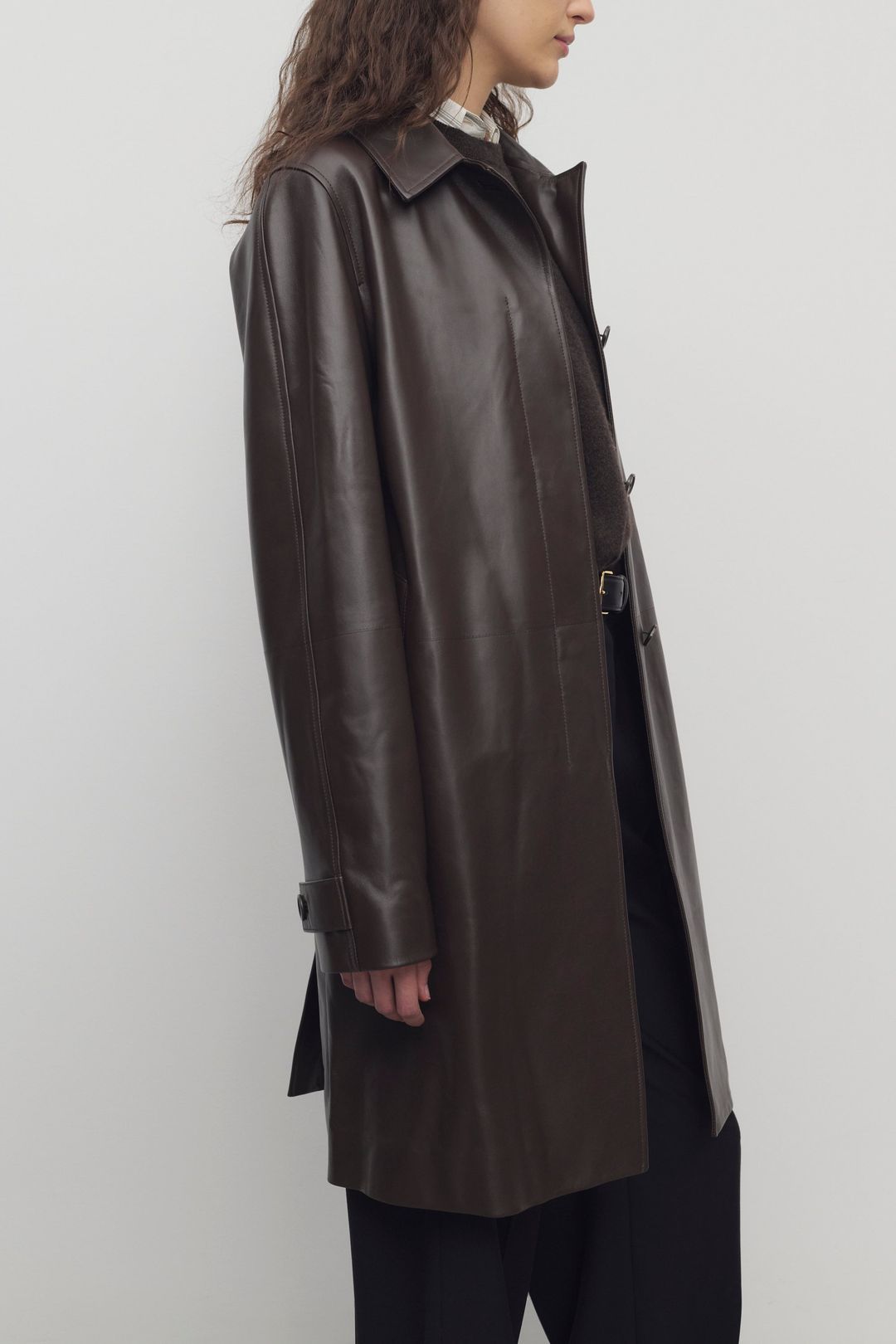 Gracia Coat in Leather #6