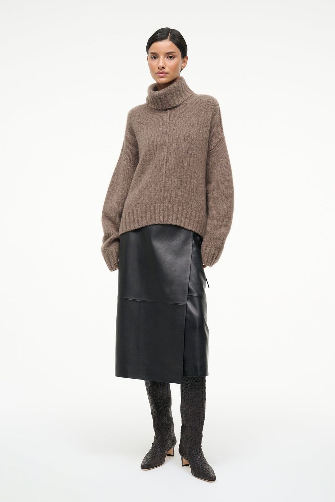 WALLY BOOT | ESPRESSO WOVEN LEATHER #4