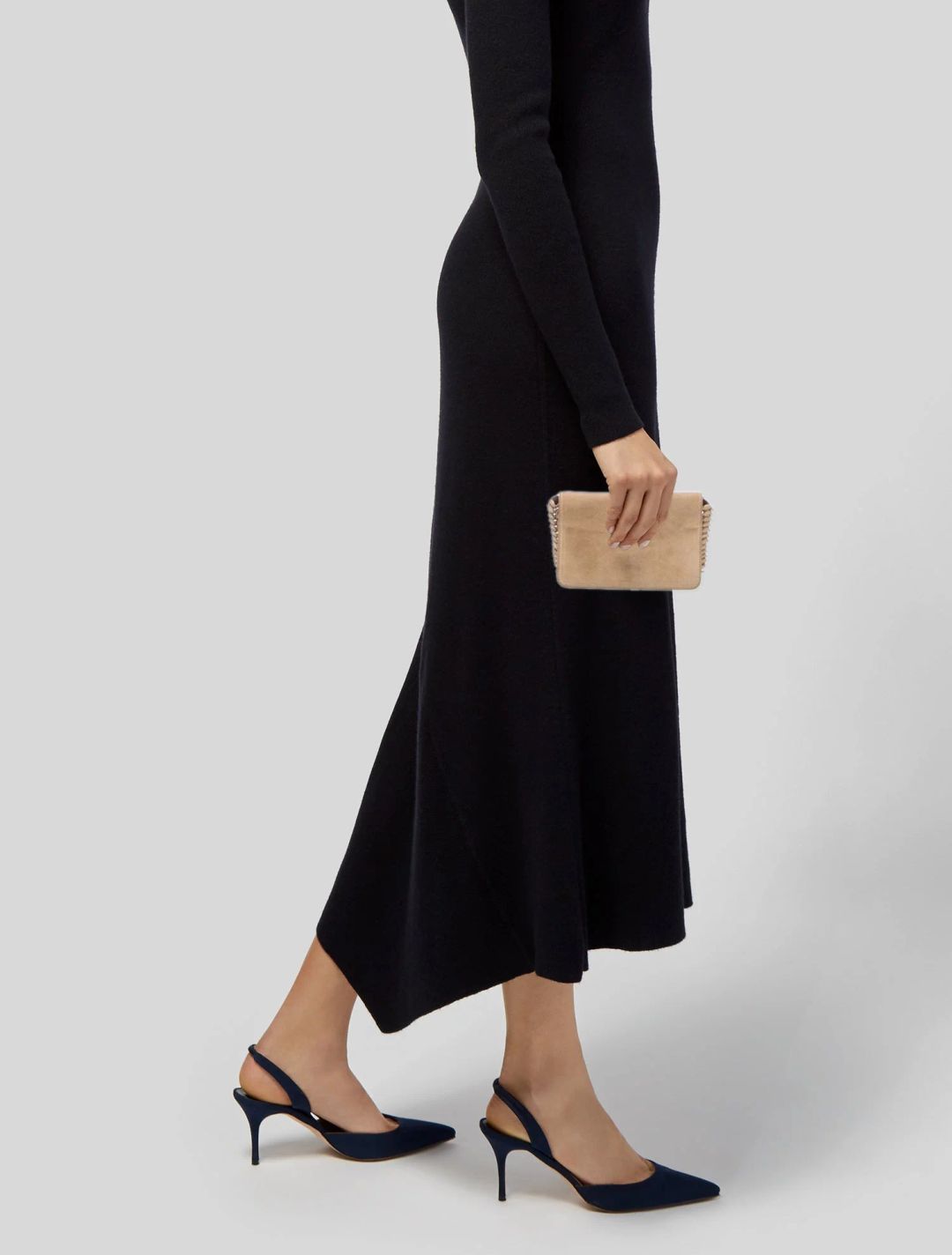 Paco Rabanne Suede Clutch #2