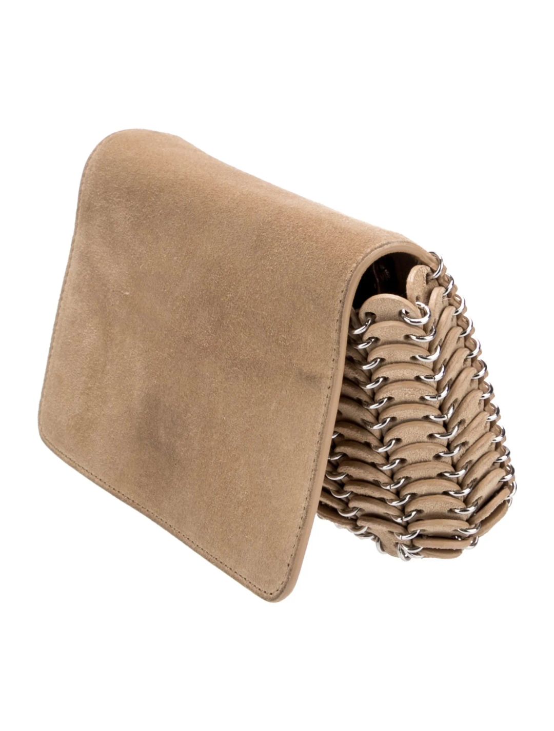 Paco Rabanne Suede Clutch #3