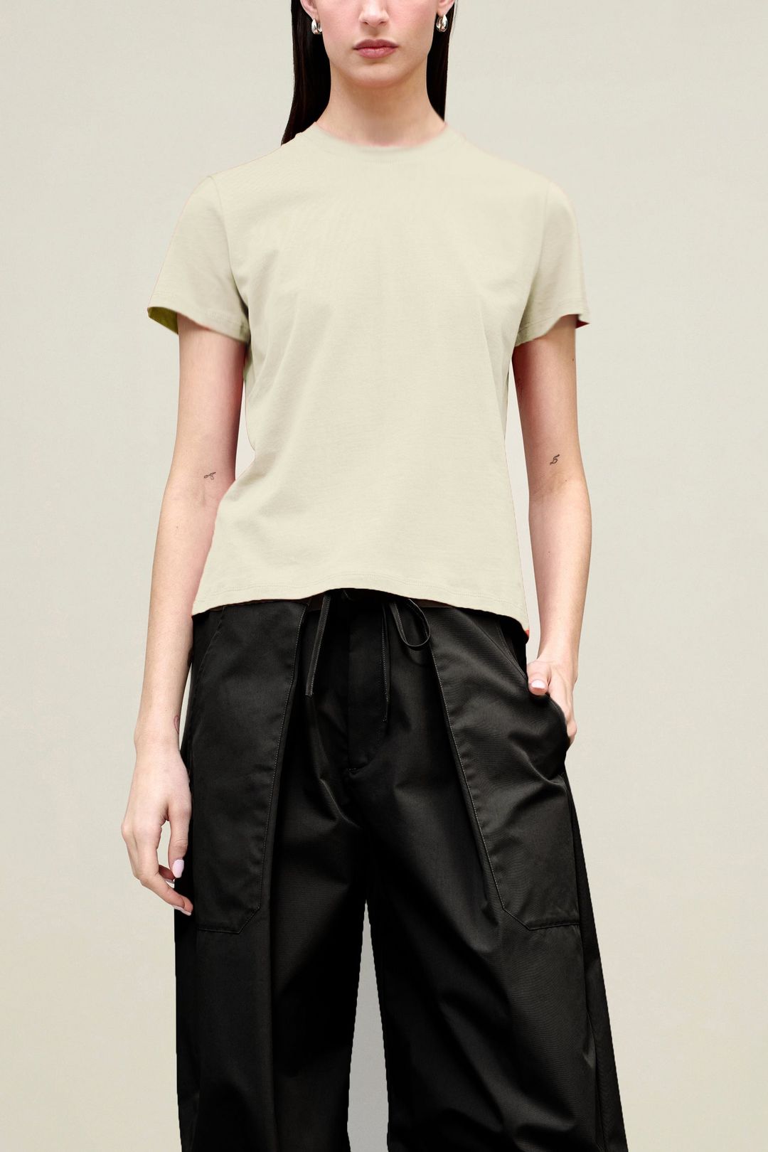 Kenzie T-Shirt in Limestone