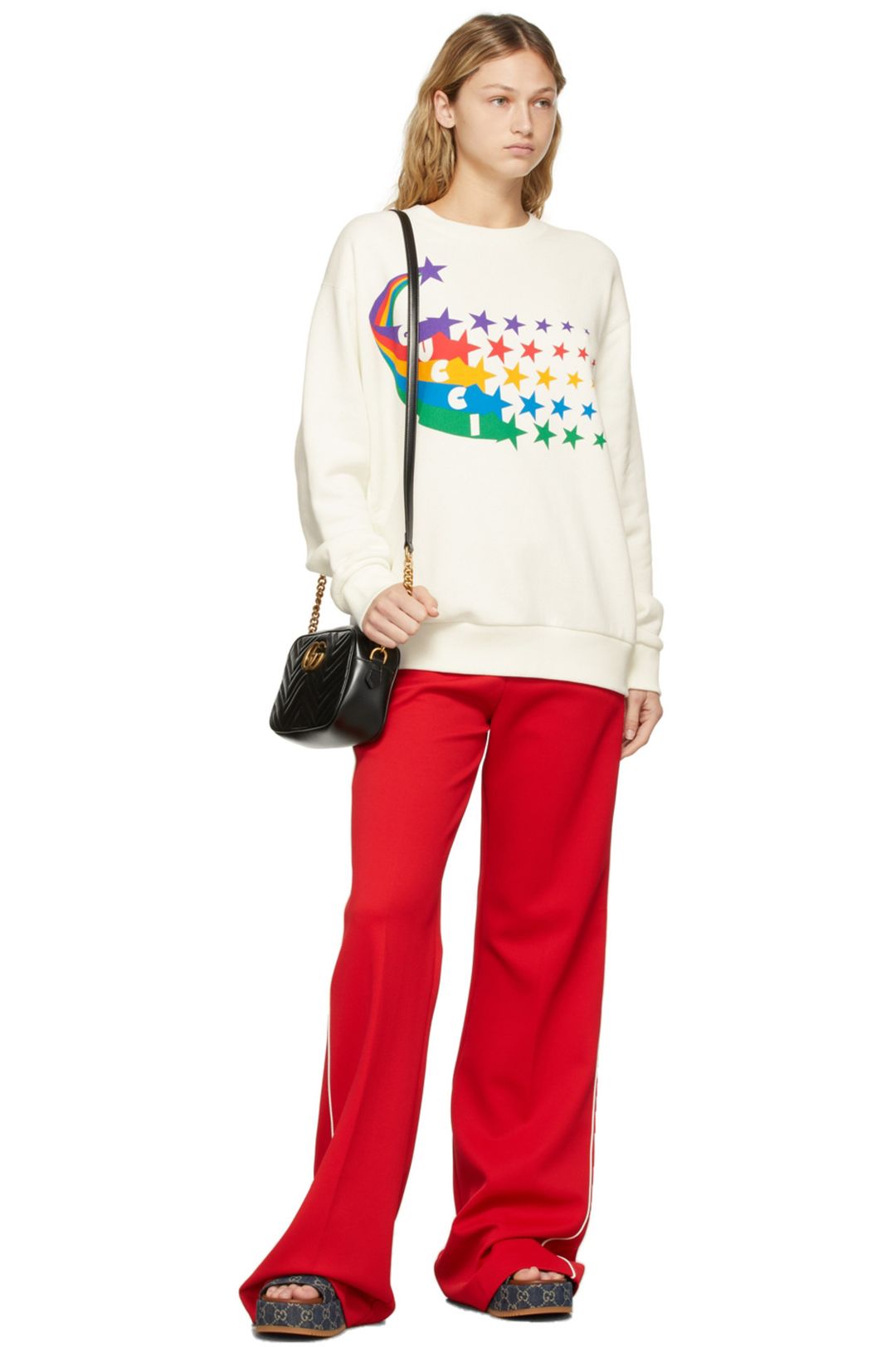 Black Small GG Marmont 2.0 Camera Bag #5