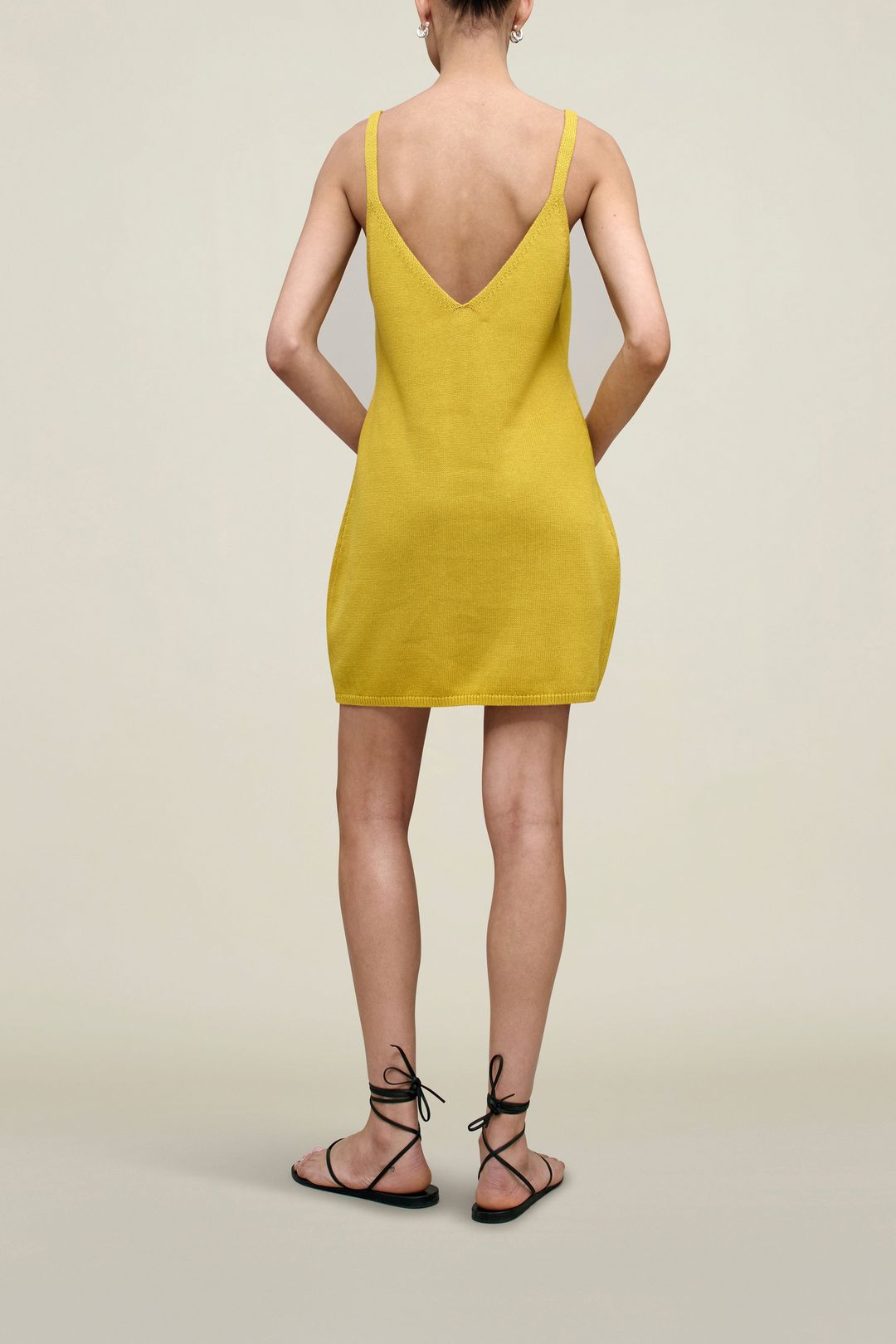 Fiona Dress in Cotton Wool #5
