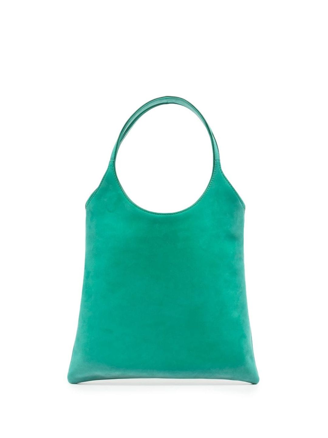 Iris Nubuck-leather Tote Bag In Green