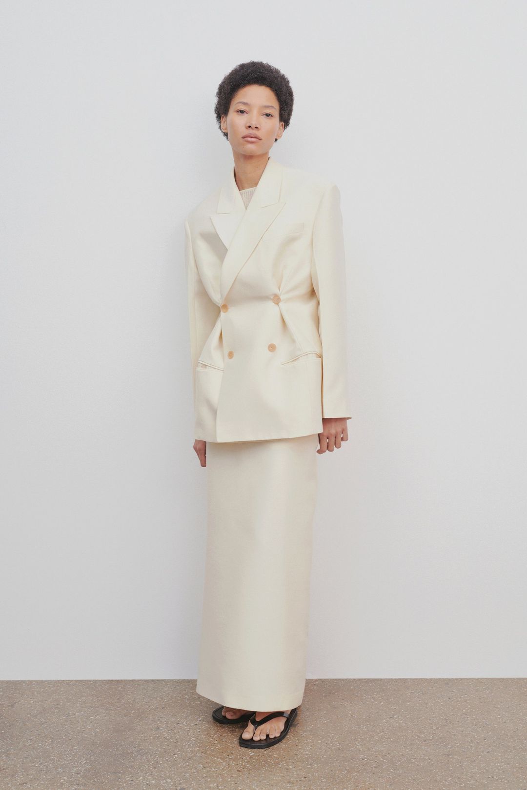 Colt Skirt in Wool and Silk #3