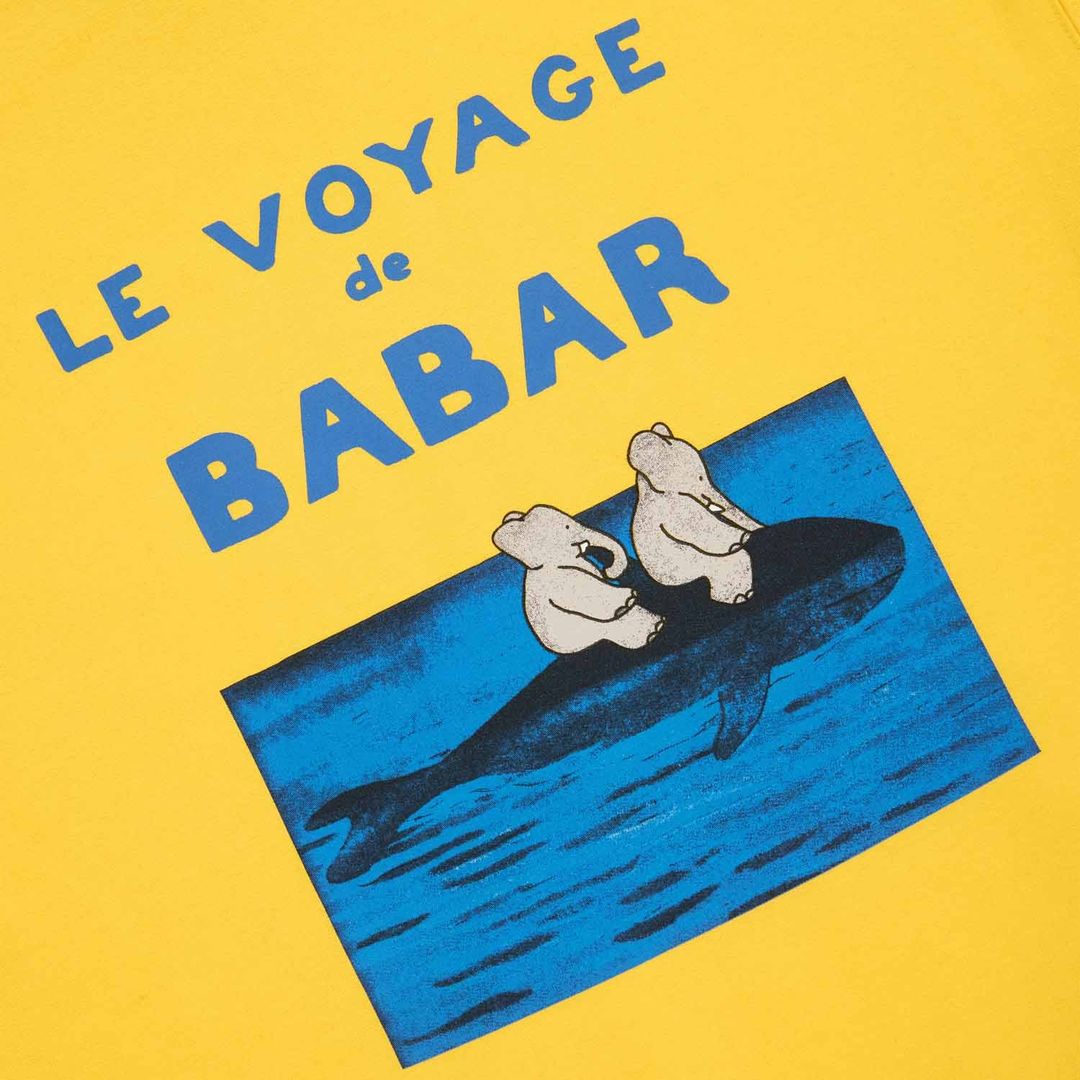 Men's Babar Hoodie Yellow #8