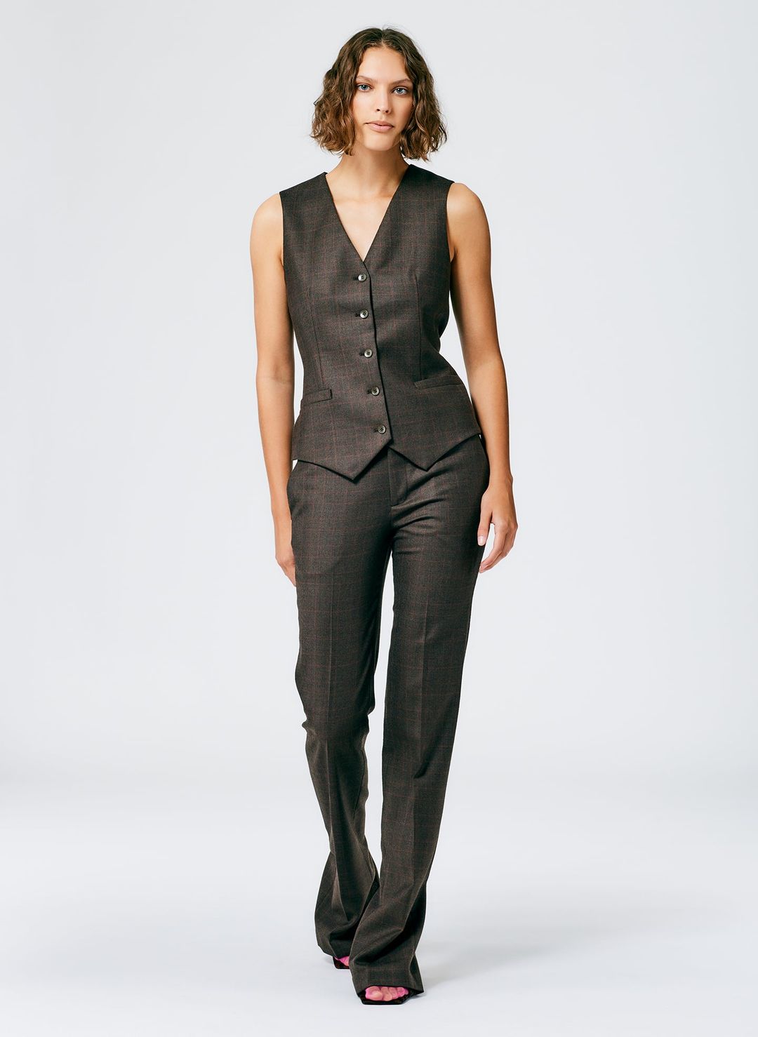 Reed Suiting Wool Vest