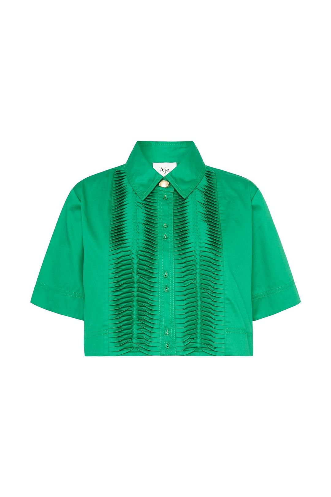 Tidal Tucked Cropped Top