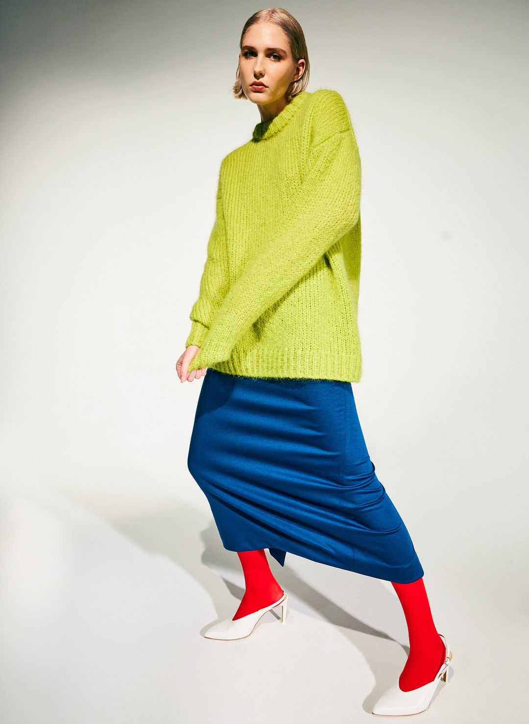 Structured Knit Pencil Skirt #7