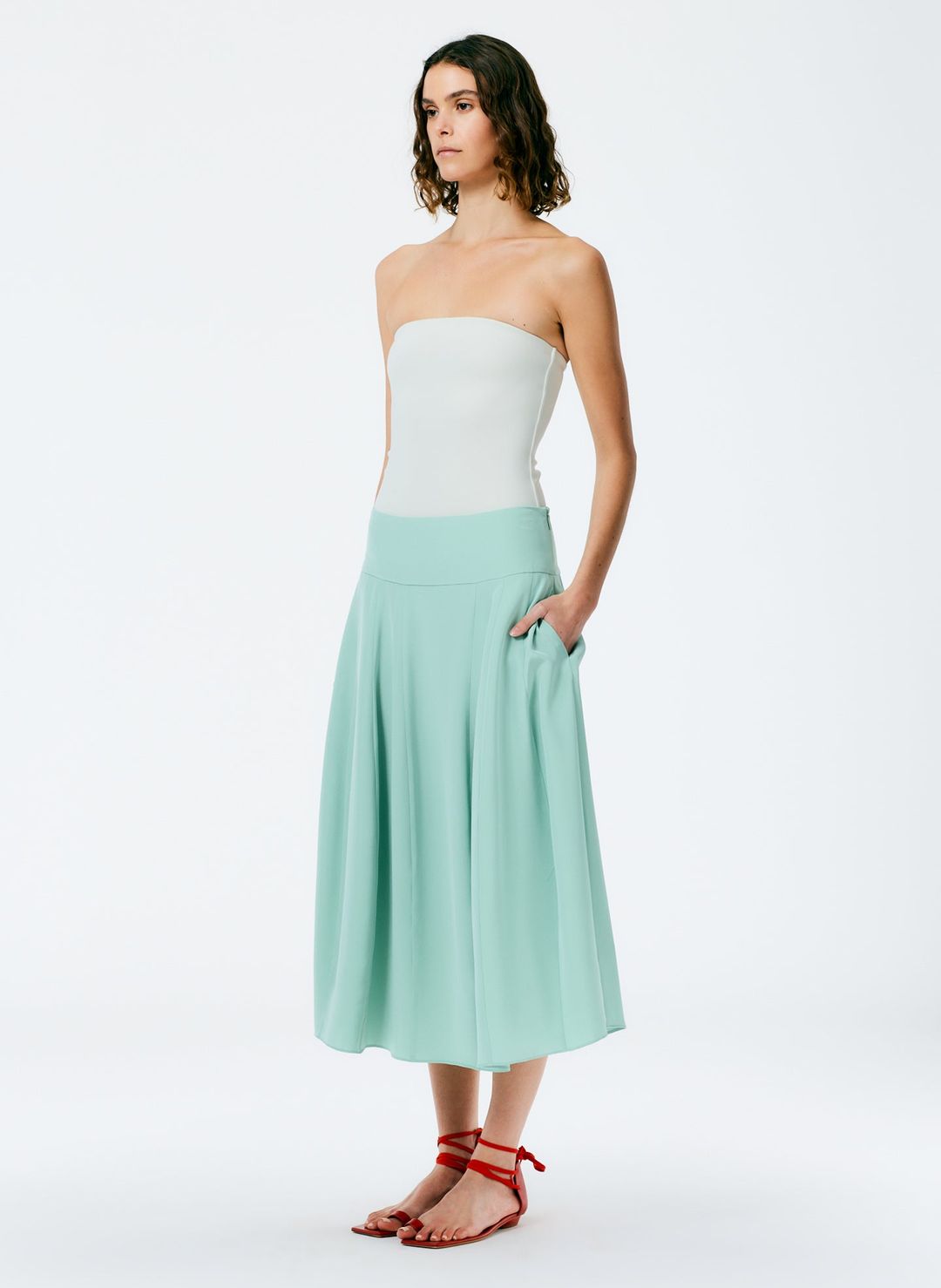 4-Ply Silk Lantern Skirt #3