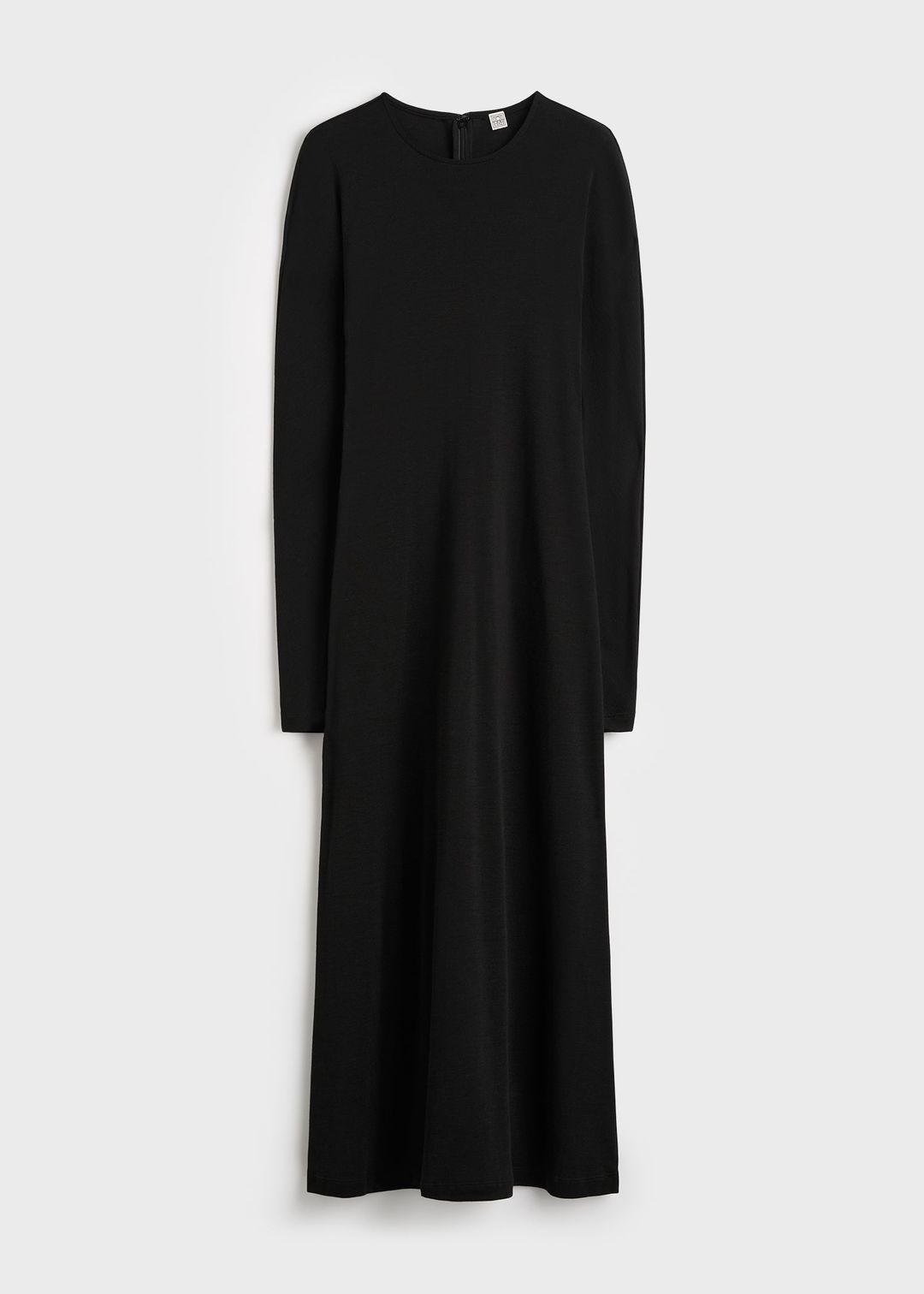 Long-sleeve everyday dress black #5