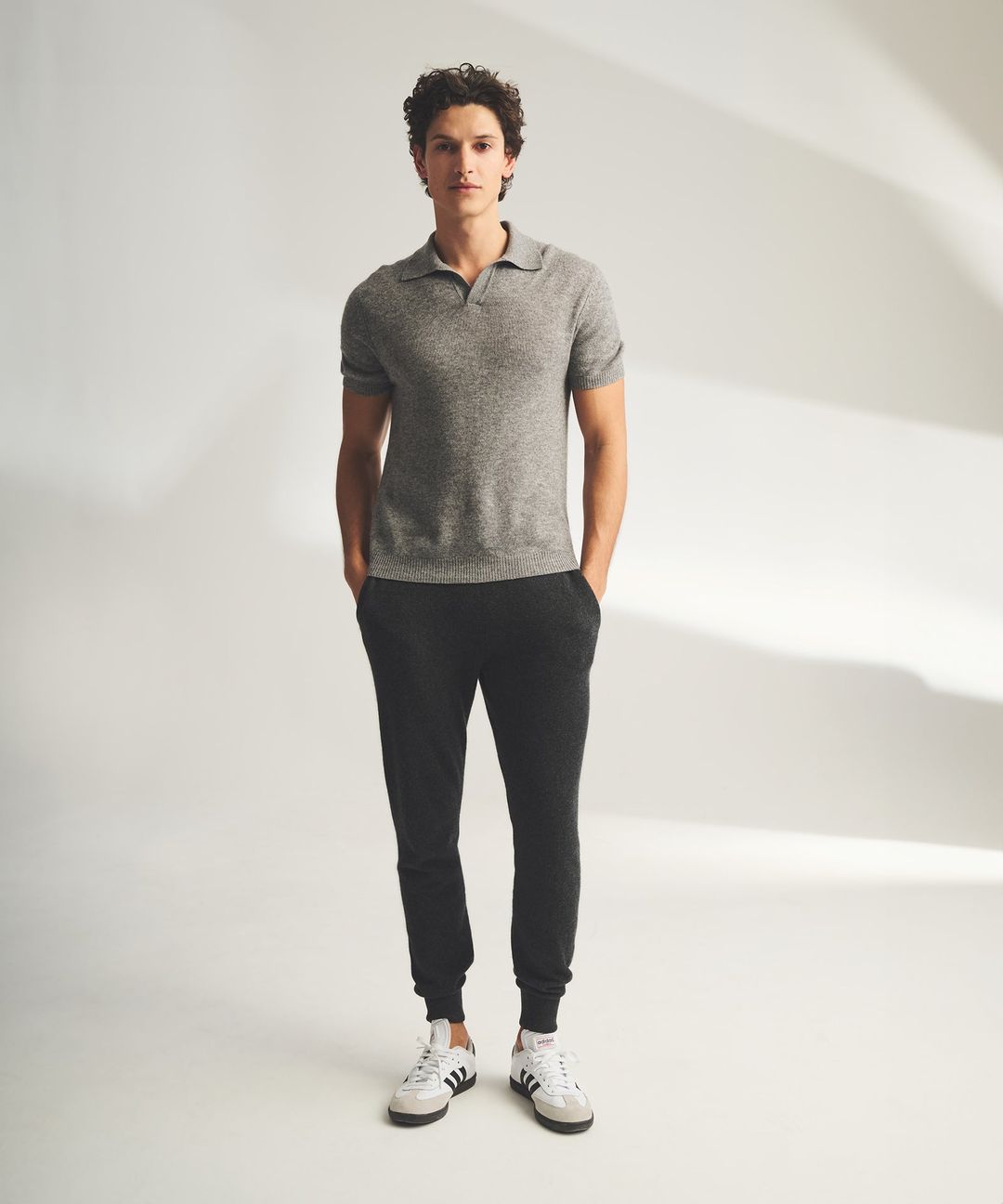 Lightweight Cashmere Short Sleeve Polo #6