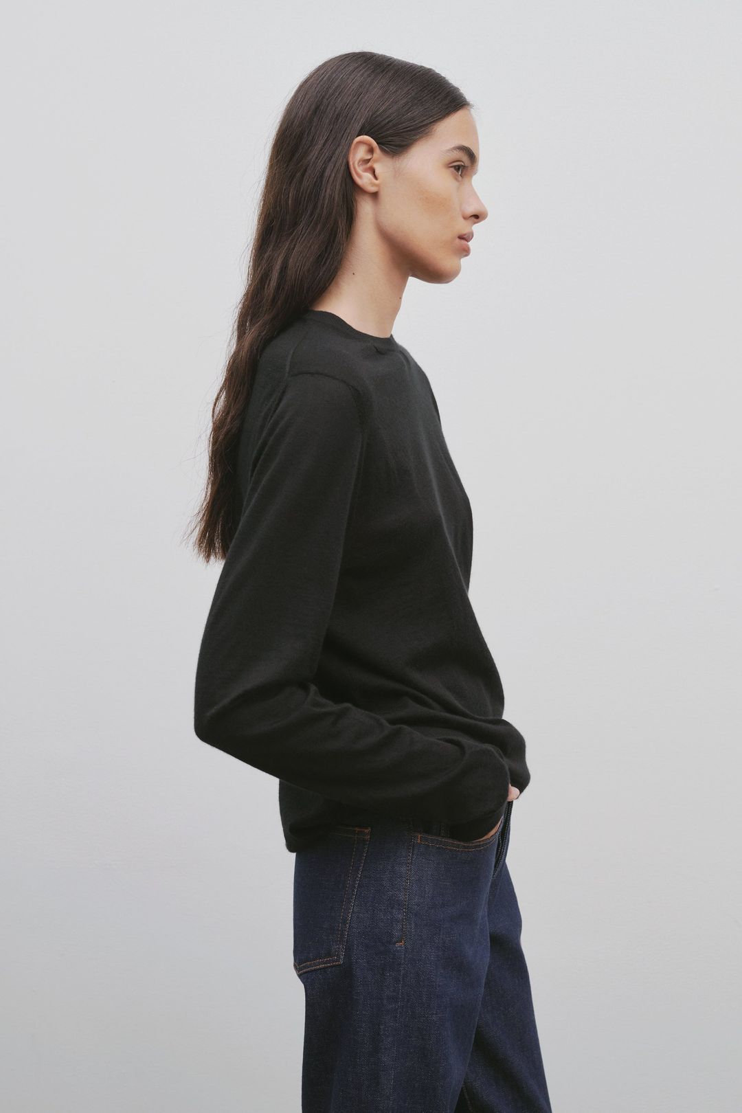 Exeter Top in Cashmere #4