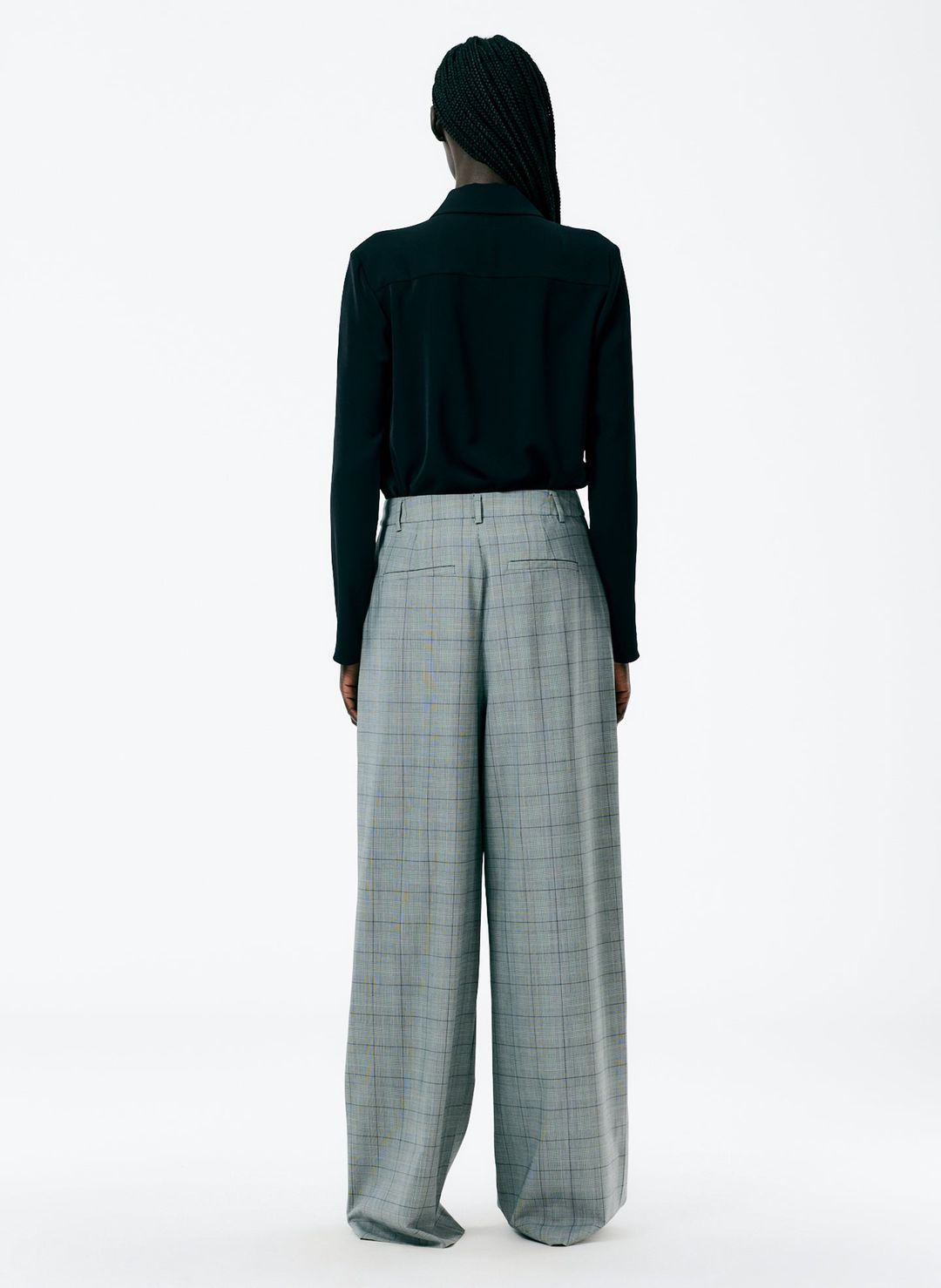 Menswear Suiting Asymmetrical Pleat Stella Pant #6