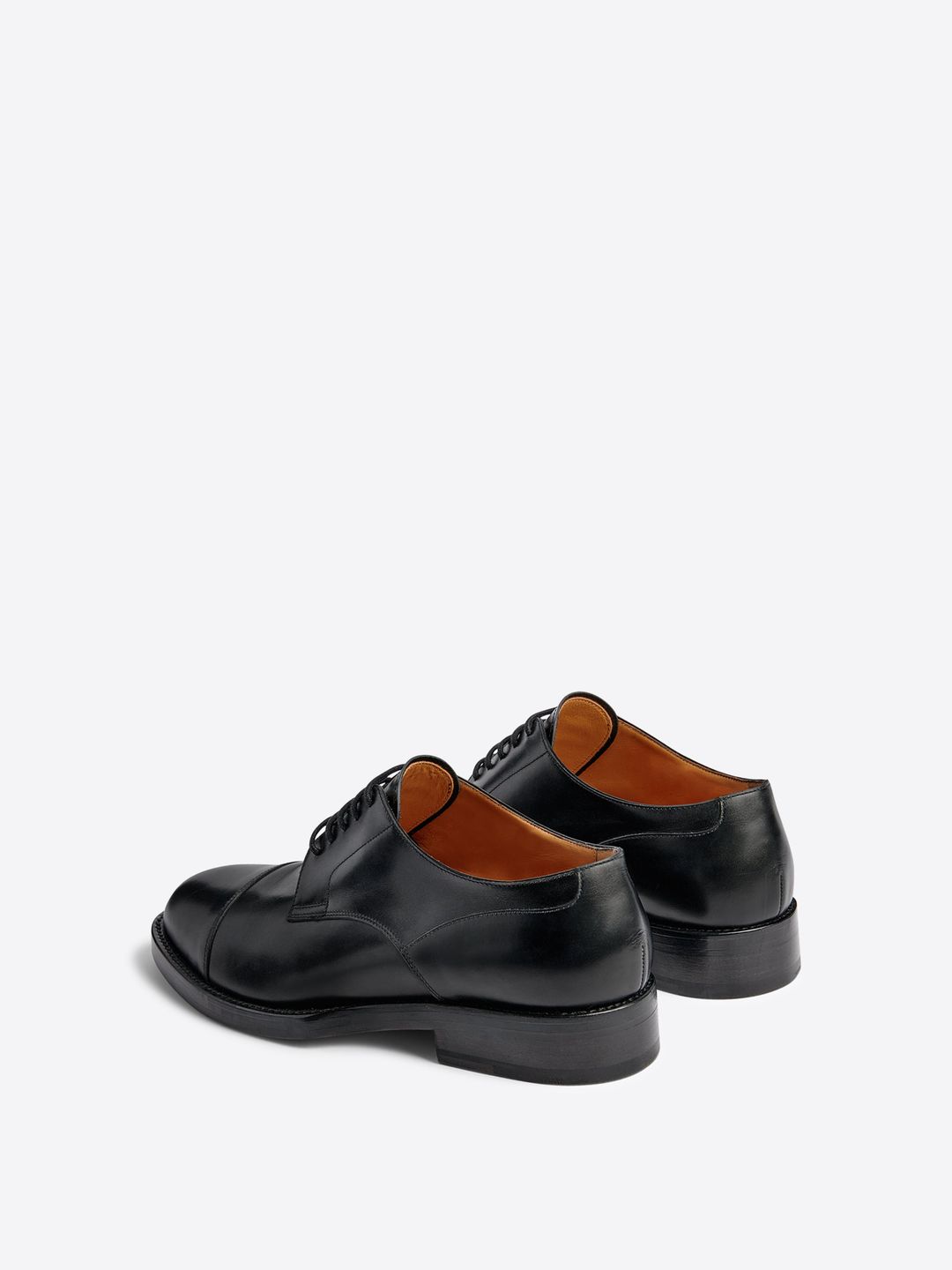 Leather derby shoes #4
