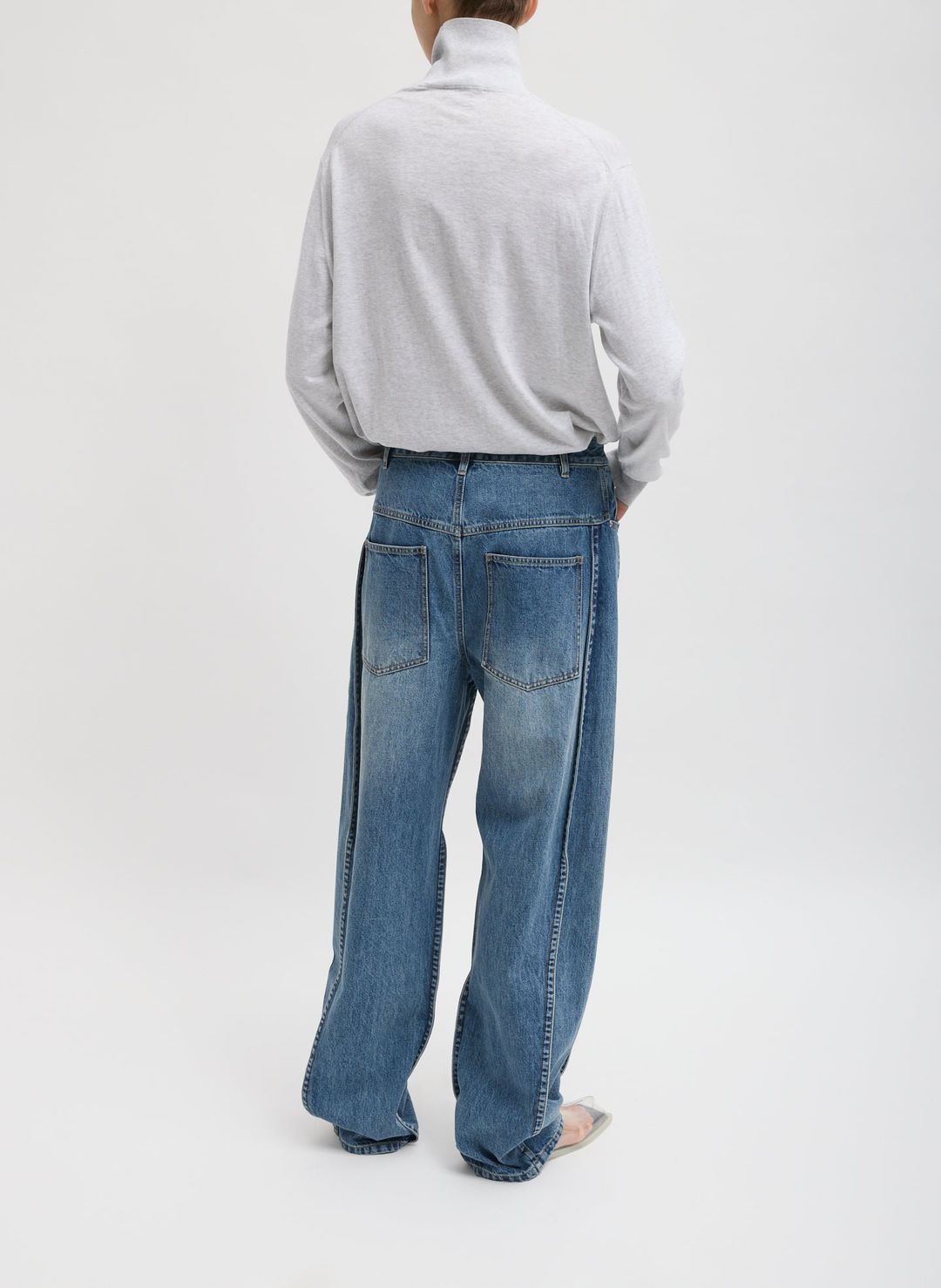 Spring Denim Tuck Jean #3
