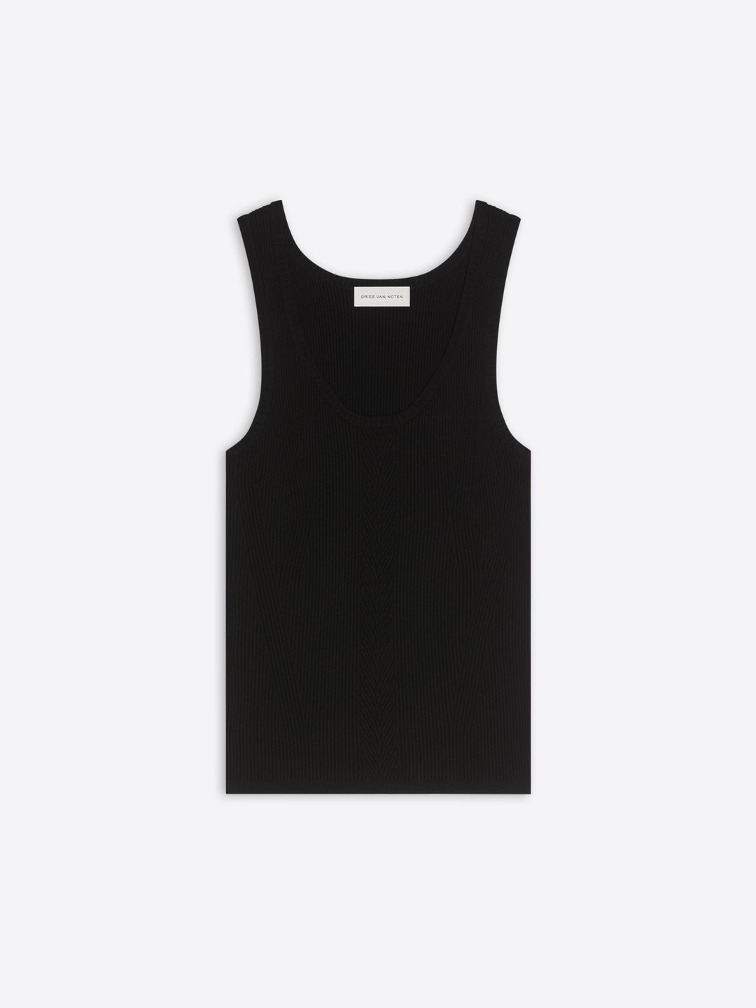Rib knit tank top #5
