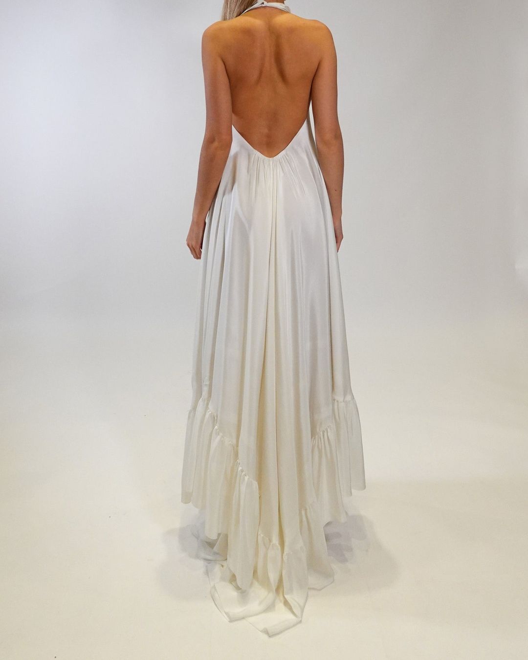 Sadie Raw Silk Gown #22