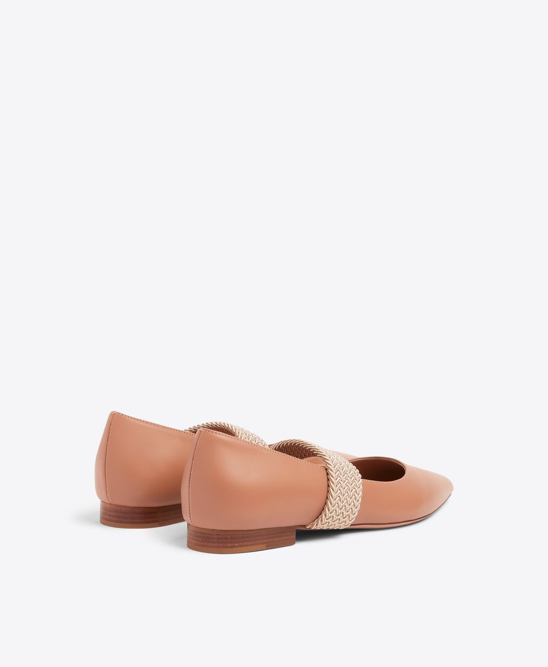 Melanie Flat - Sepia Leather Flat Pumps #3