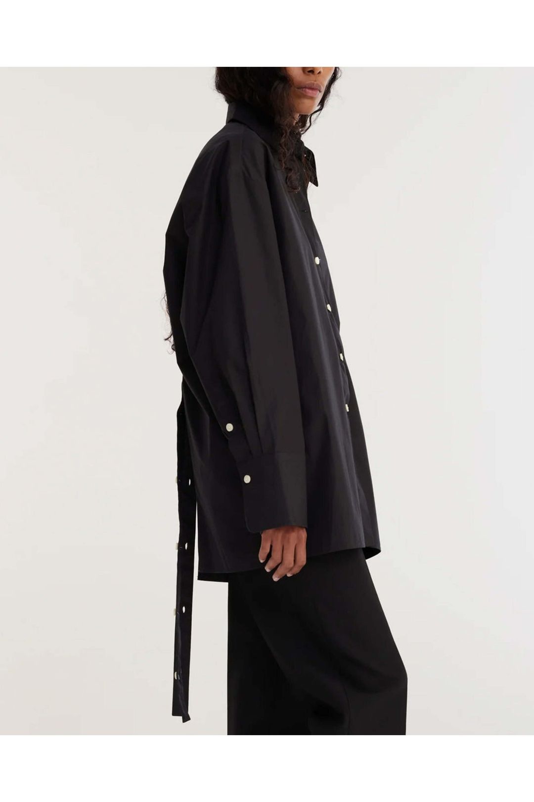 Noir Open Black Shirt #3