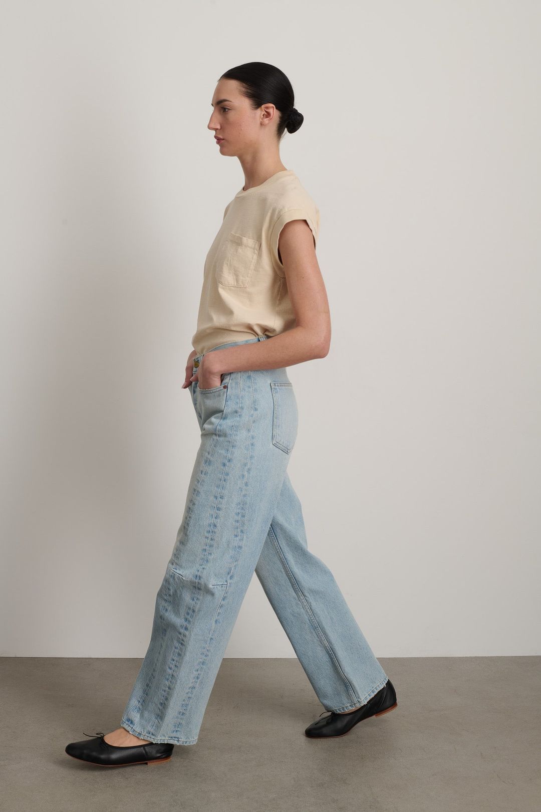 Slim Long Lasso Jean Super Lt. Vintage #4