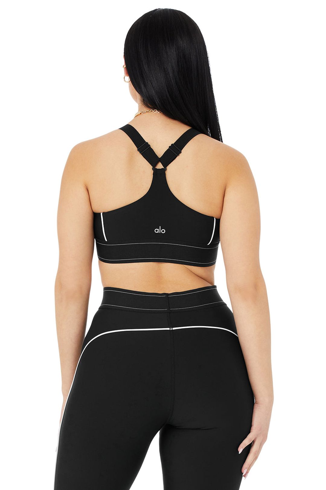 Airlift Suit Up Bra - Black/White #6