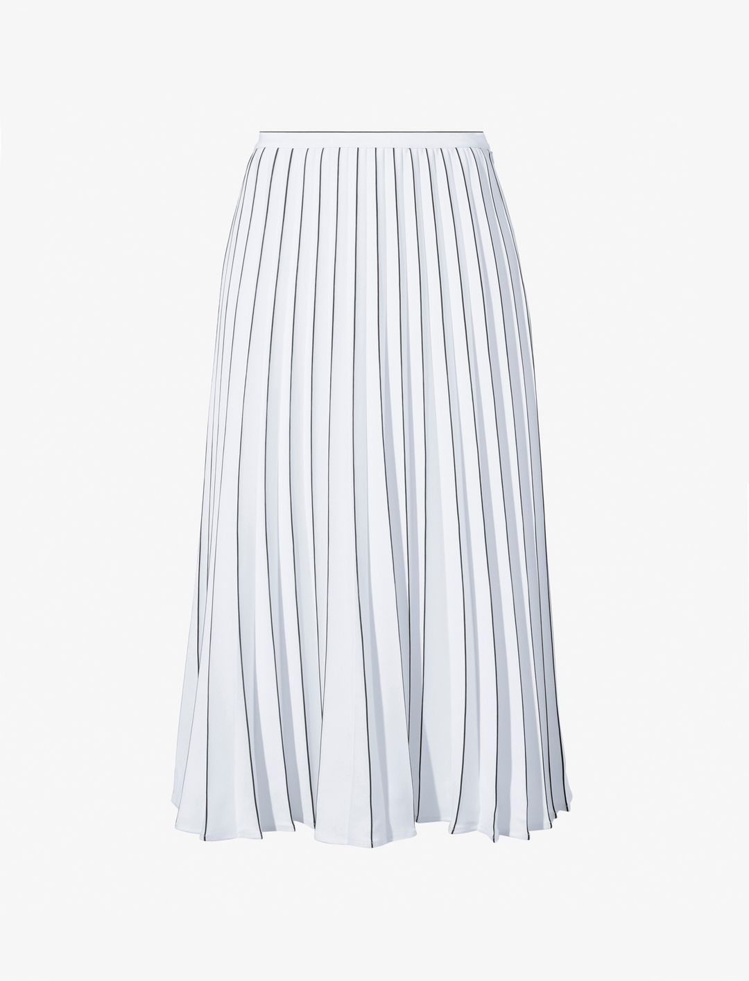Miles Skirt in Pleated Crepe