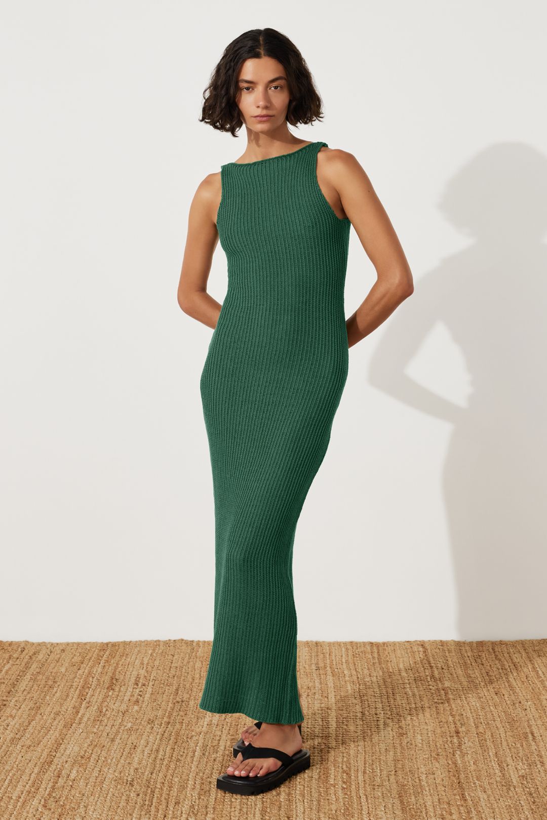 Emerald Crochet Dress #10