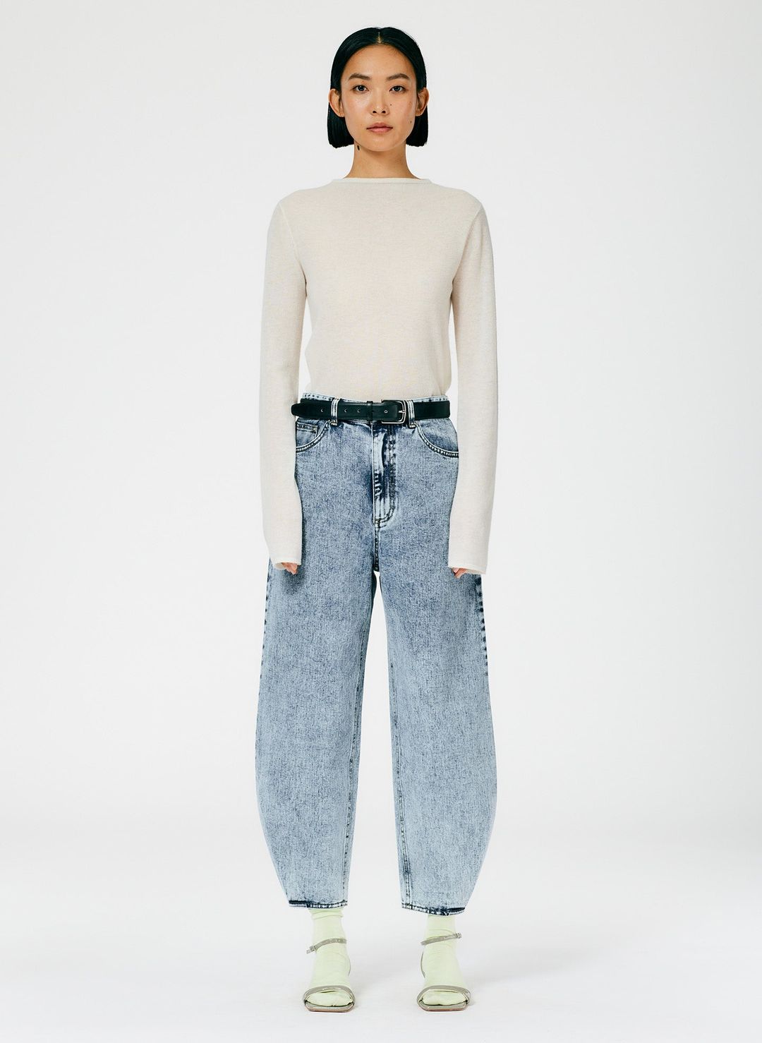 Acid Wash Denim High Waisted Quinn Jean #2