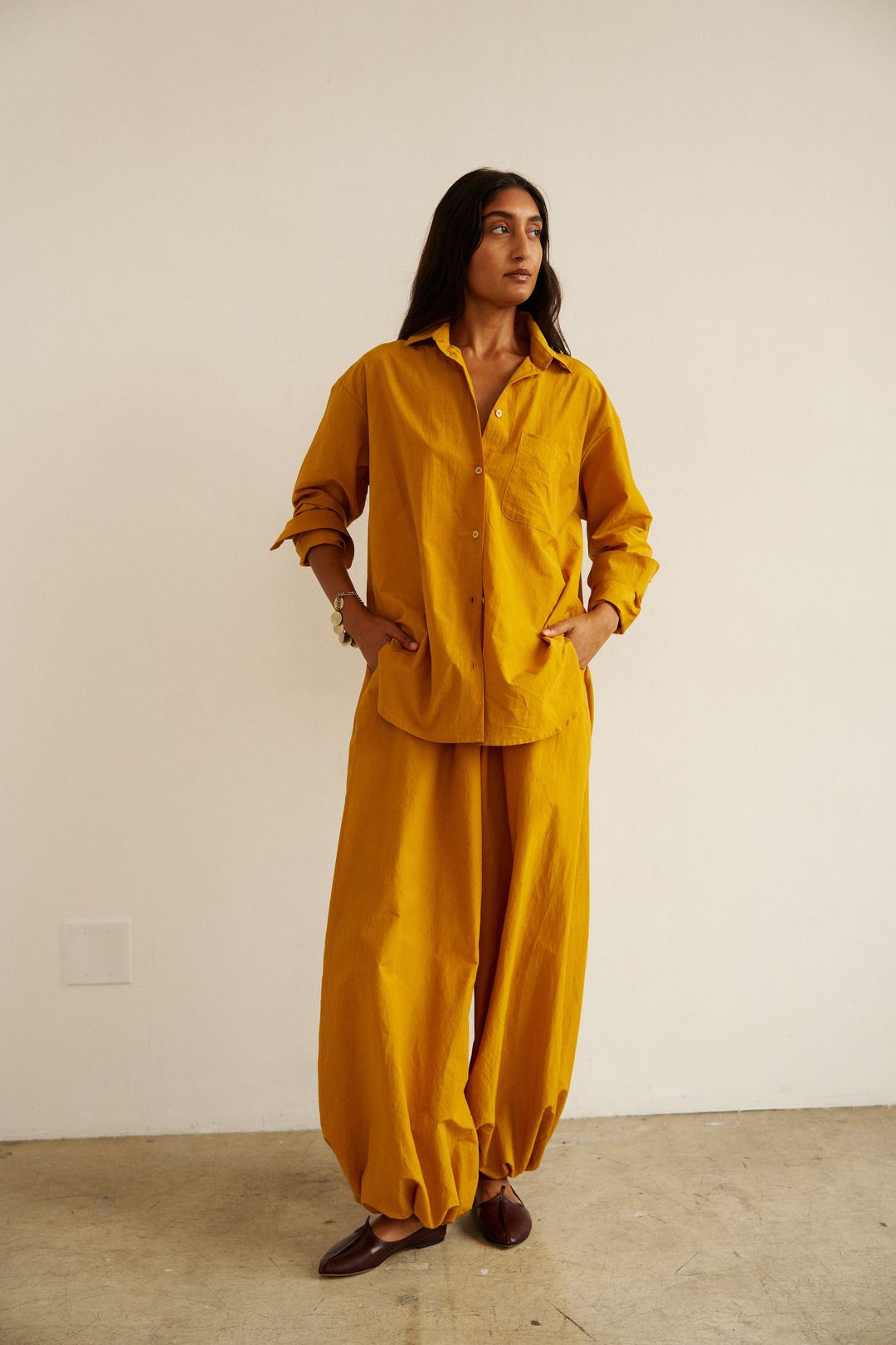 The Balloon Pant in Turmeric #16