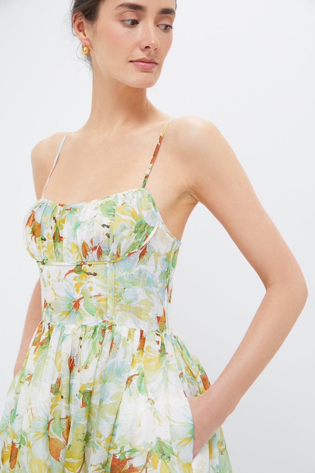 Terra Light Blue Alba Midi Dress #5