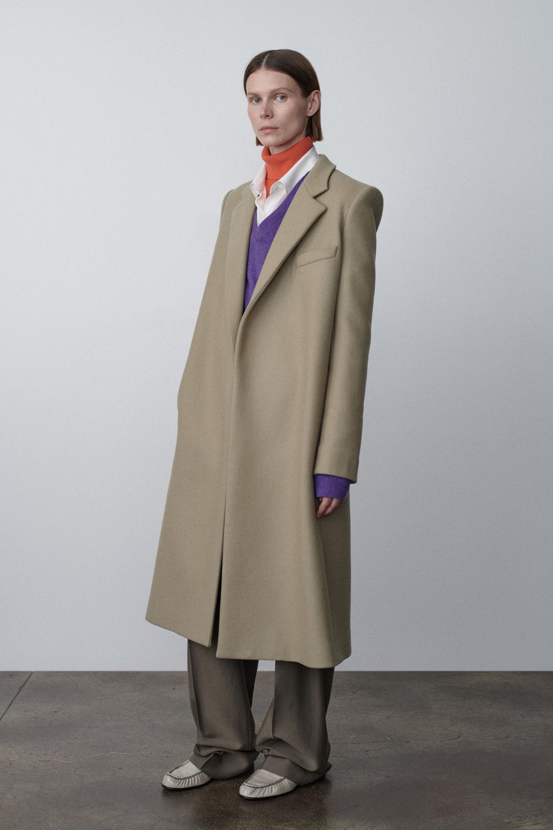 Demi Coat in Alpaca and Cashmere #3