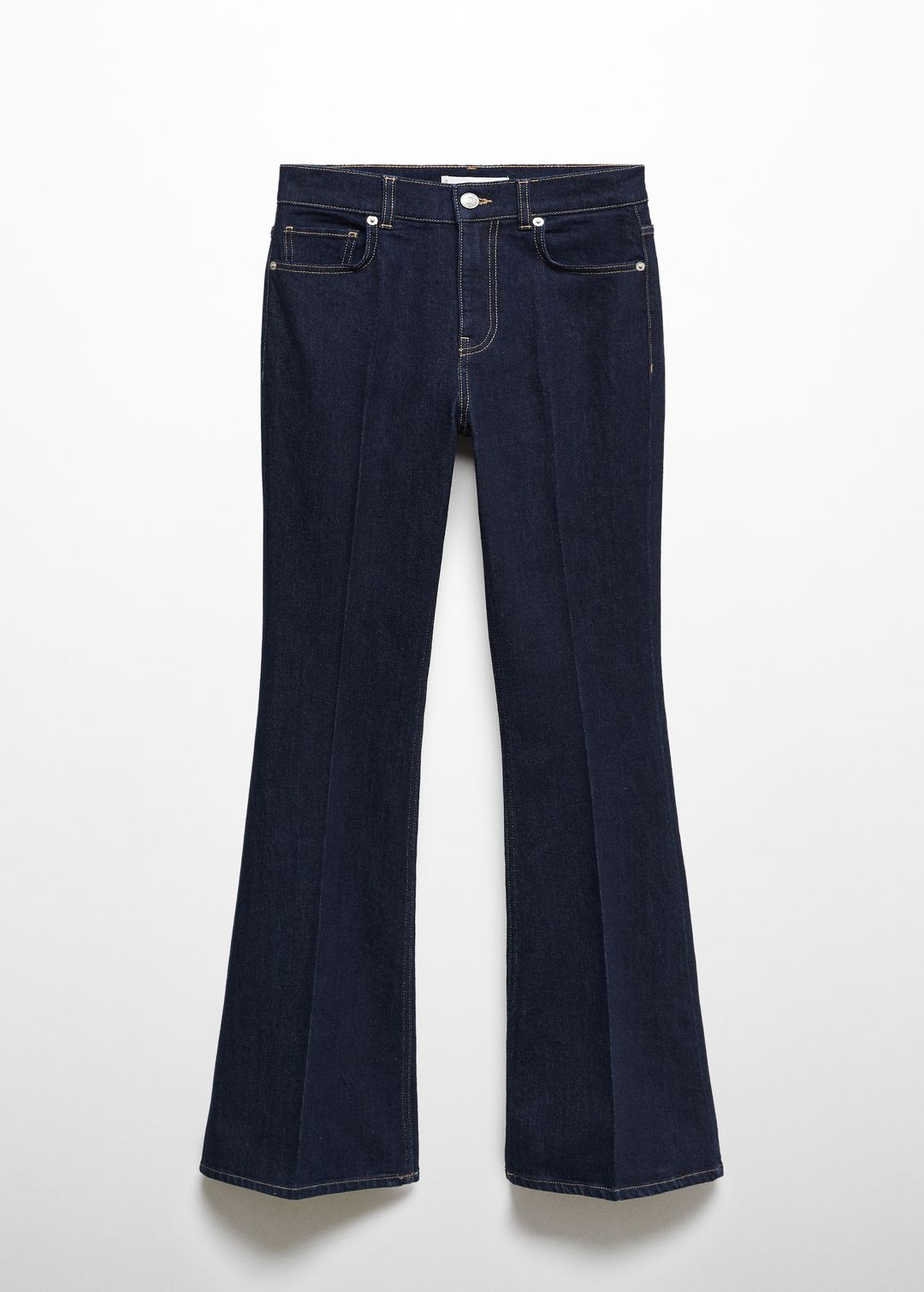 Medium-rise flared jeans #9