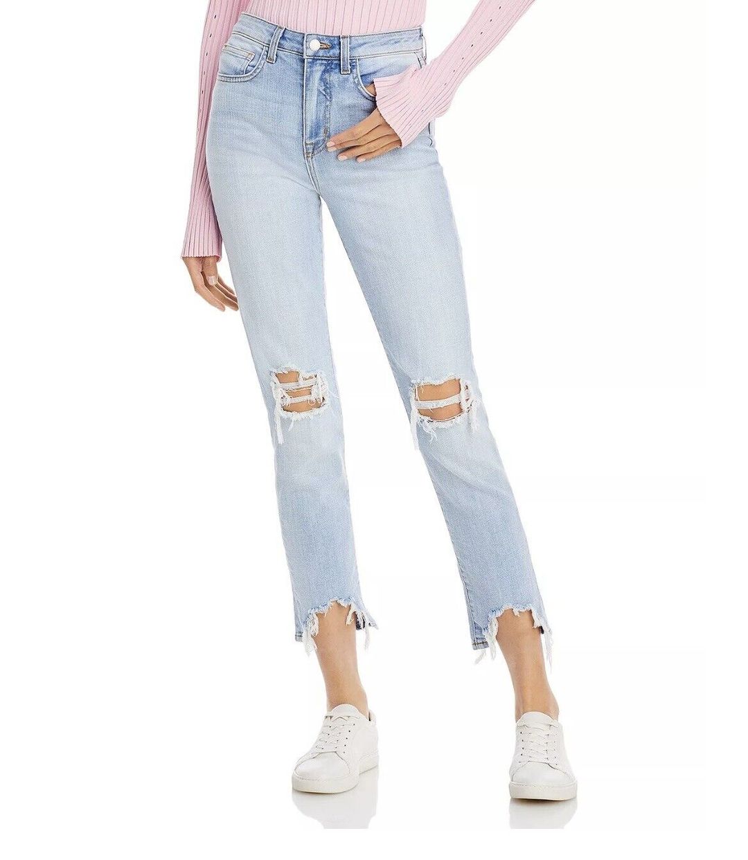 L'Agence Ripped Jeans in Classic Braise Size 25! #6