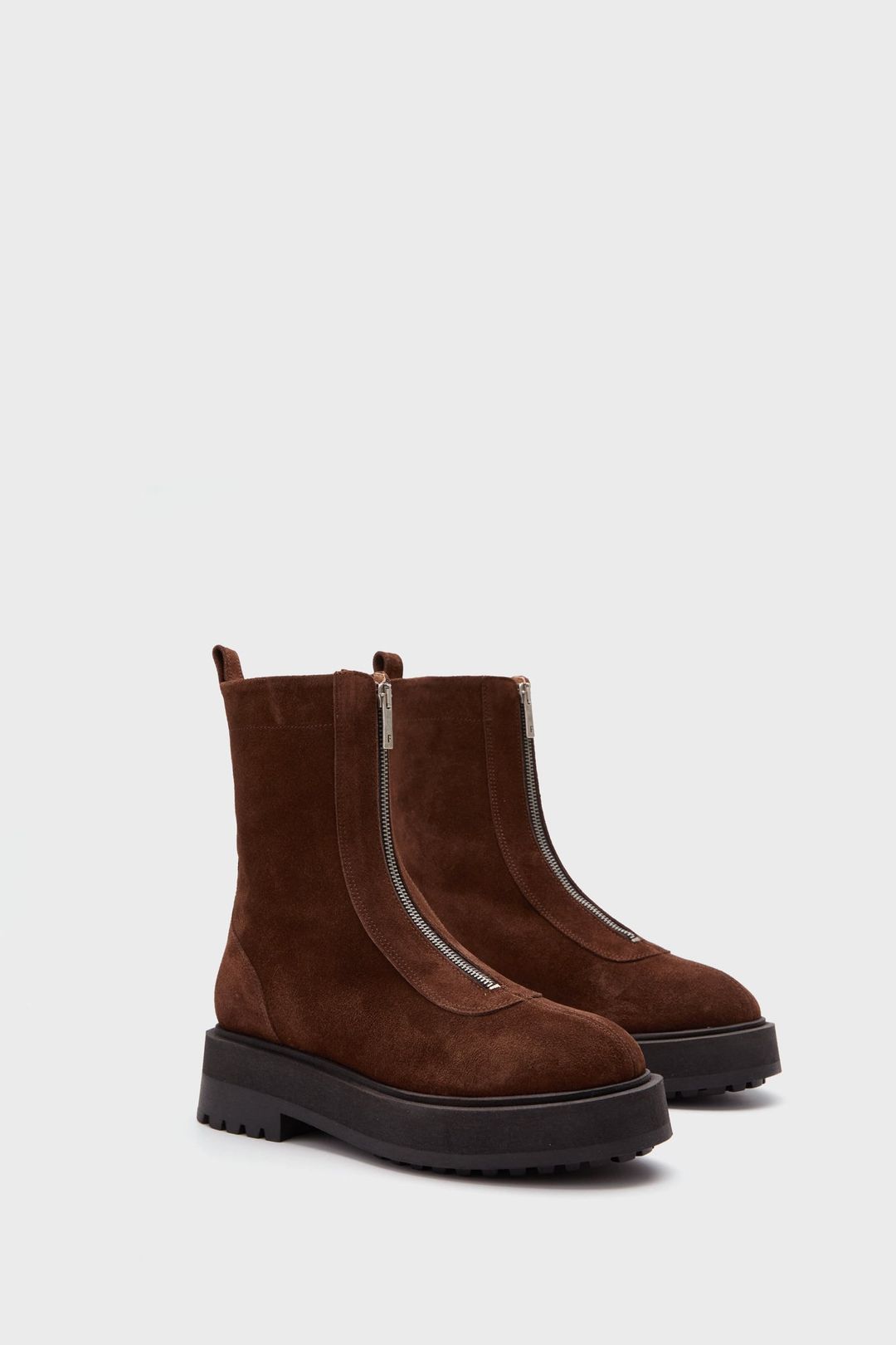 Brown Suede Alma Boots #4