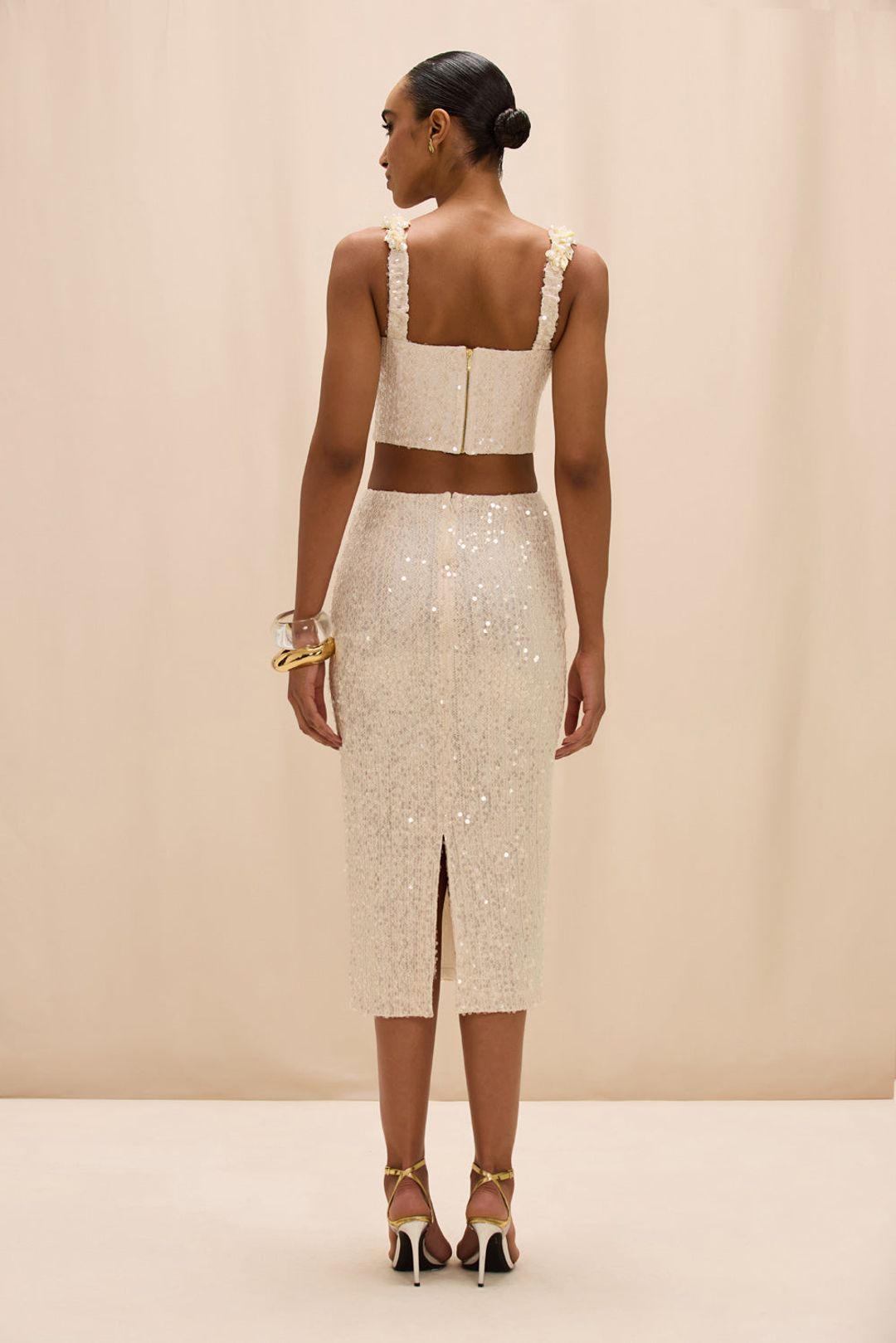 IARA CROCHET MIDI SKIRT #3