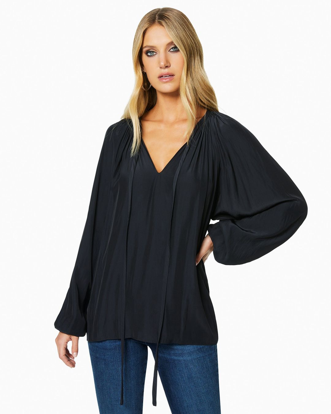 Paris Long Sleeve Blouse #3