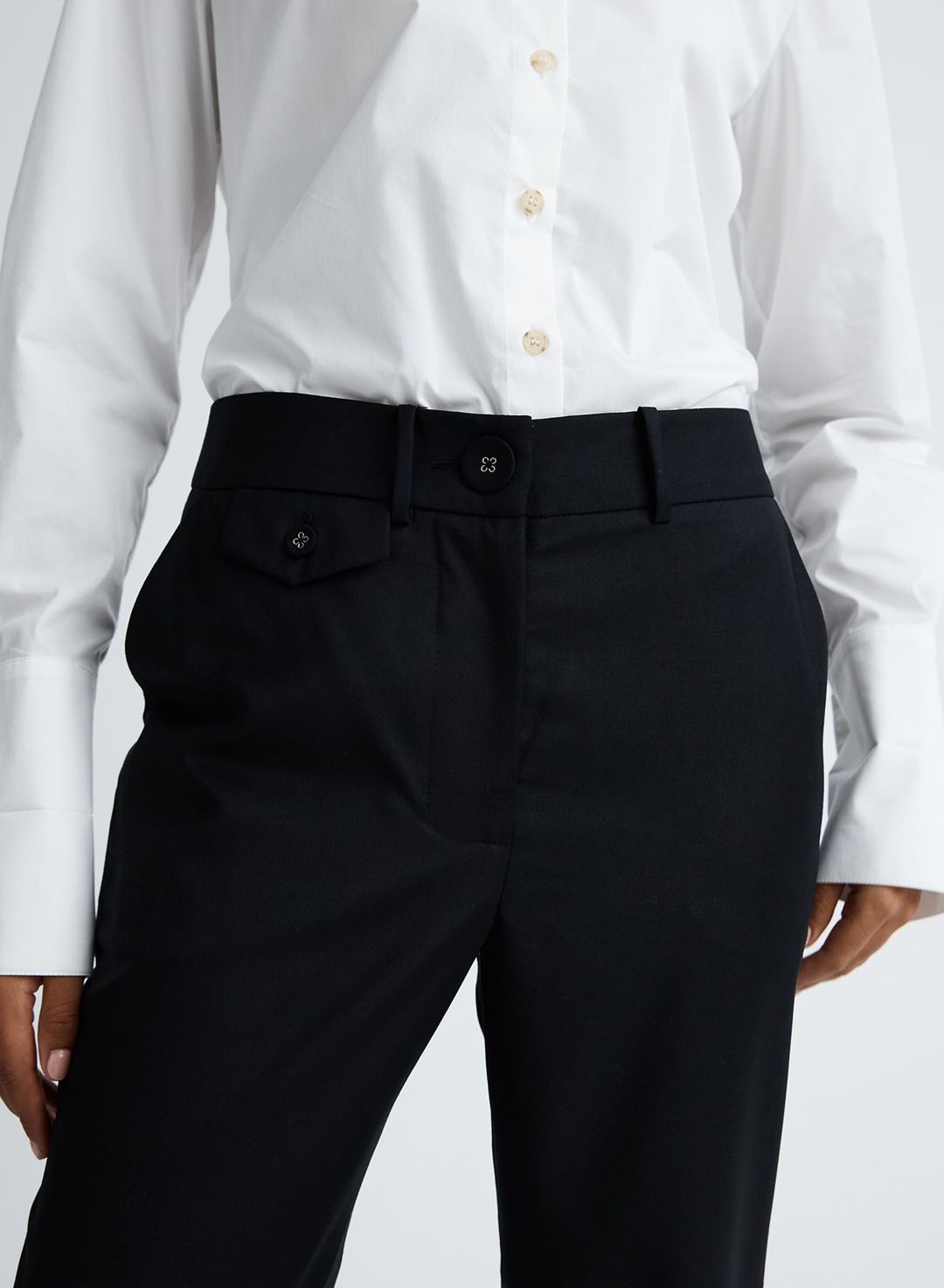 JULIETTE PANTS (BLACK WOOL #4