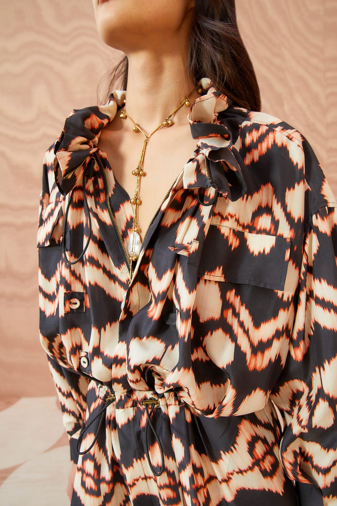 Aida Jumpsuit - Obsidian #3