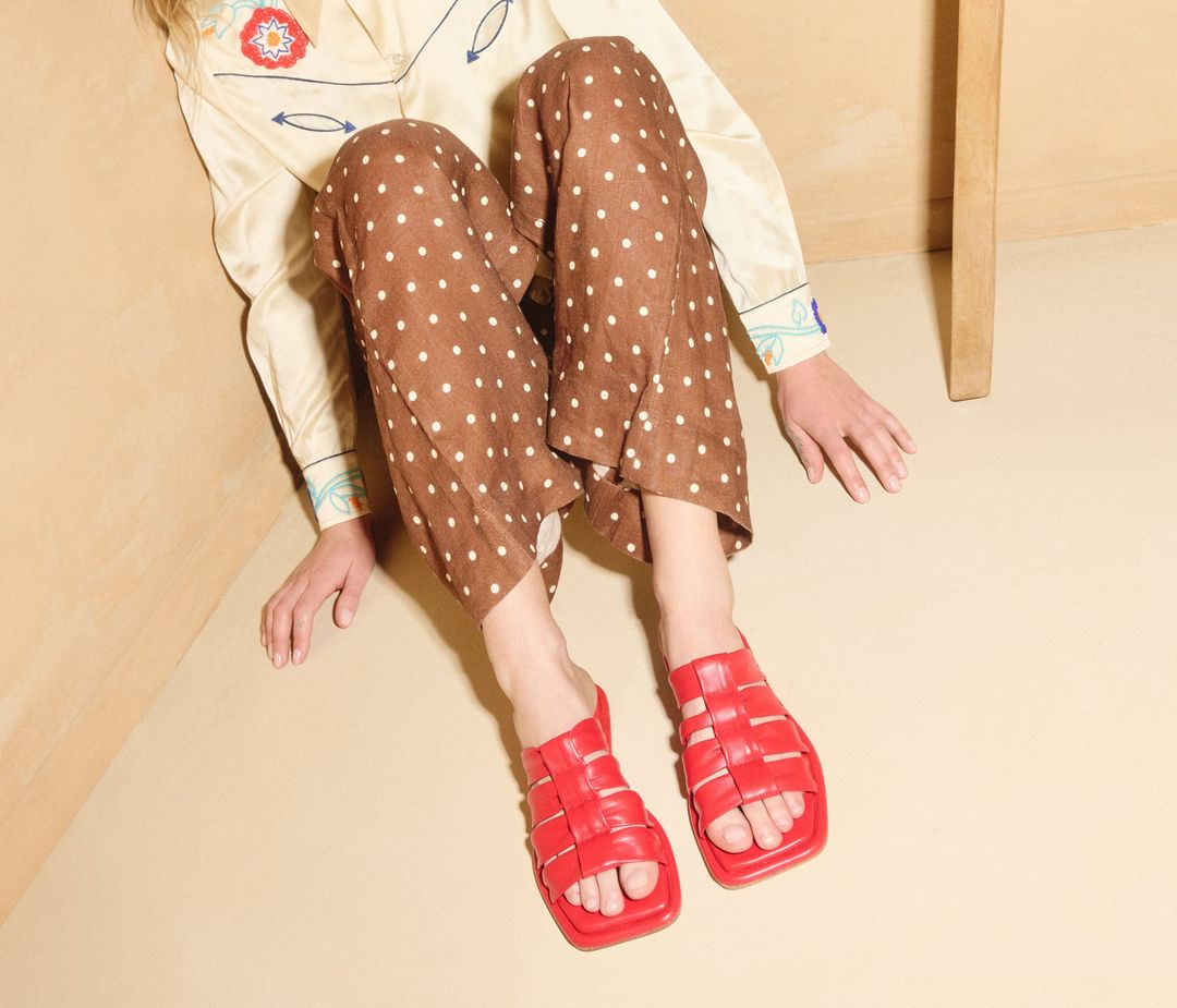 SELENA CLOUD MULE SANDAL