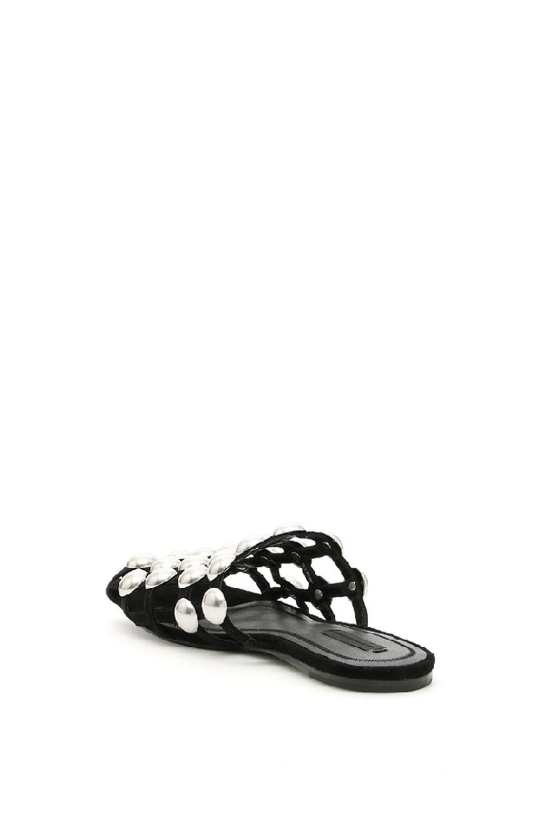Velvet Amelia Slippers In Black #4