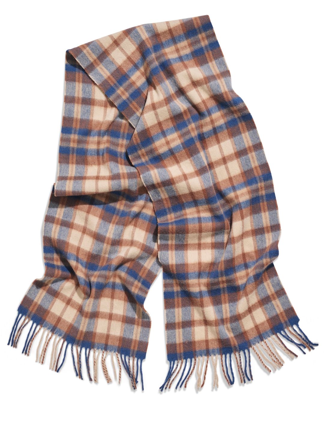 Bozeman Plaid Scarf - Brown