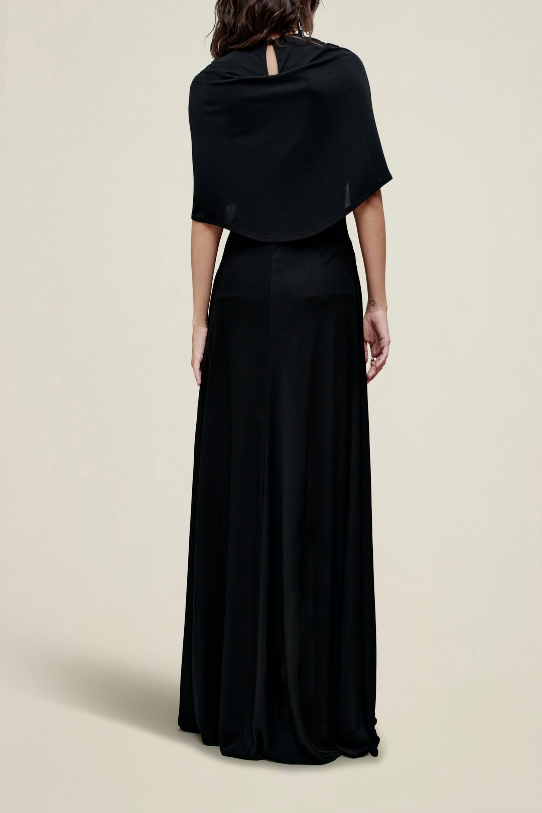 Matilda Cape Gown in Matte Jersey #5