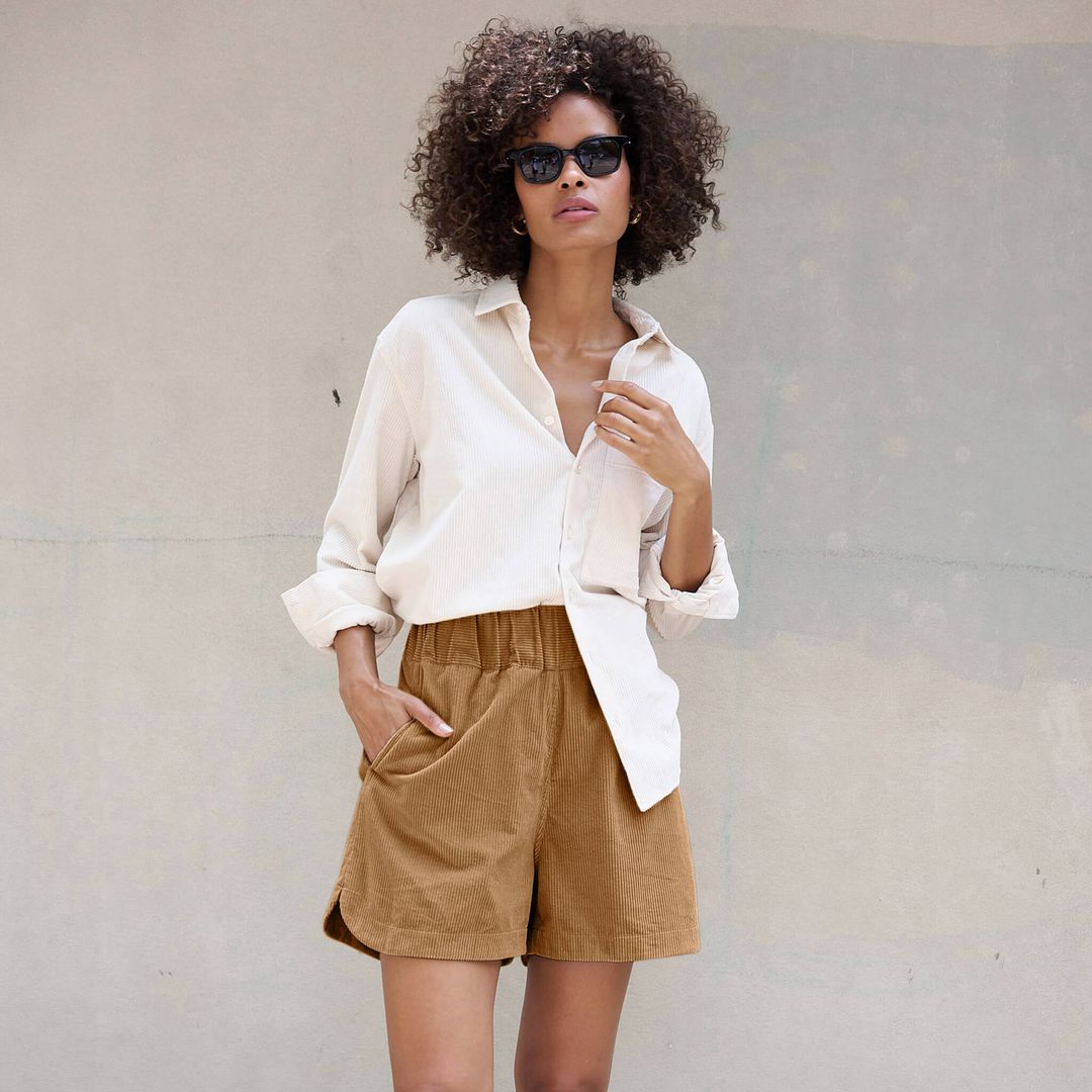 The Staycation Short in Corduroy (Final Sale #13