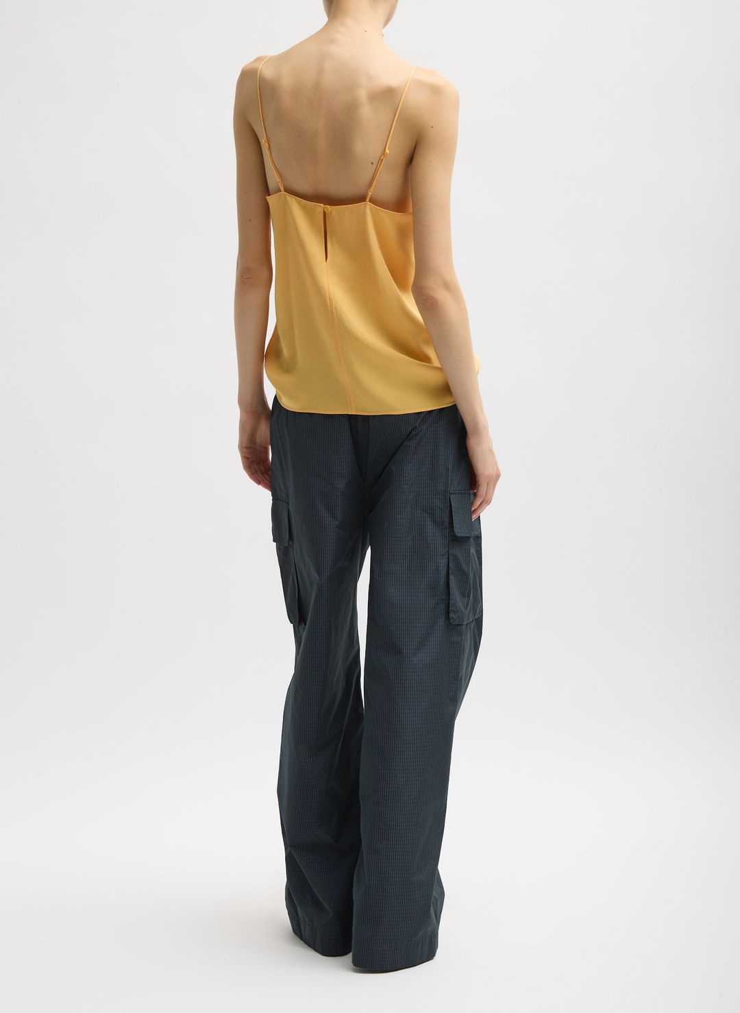 Menswear Nylon Stella Pleated Cargo Pant #8